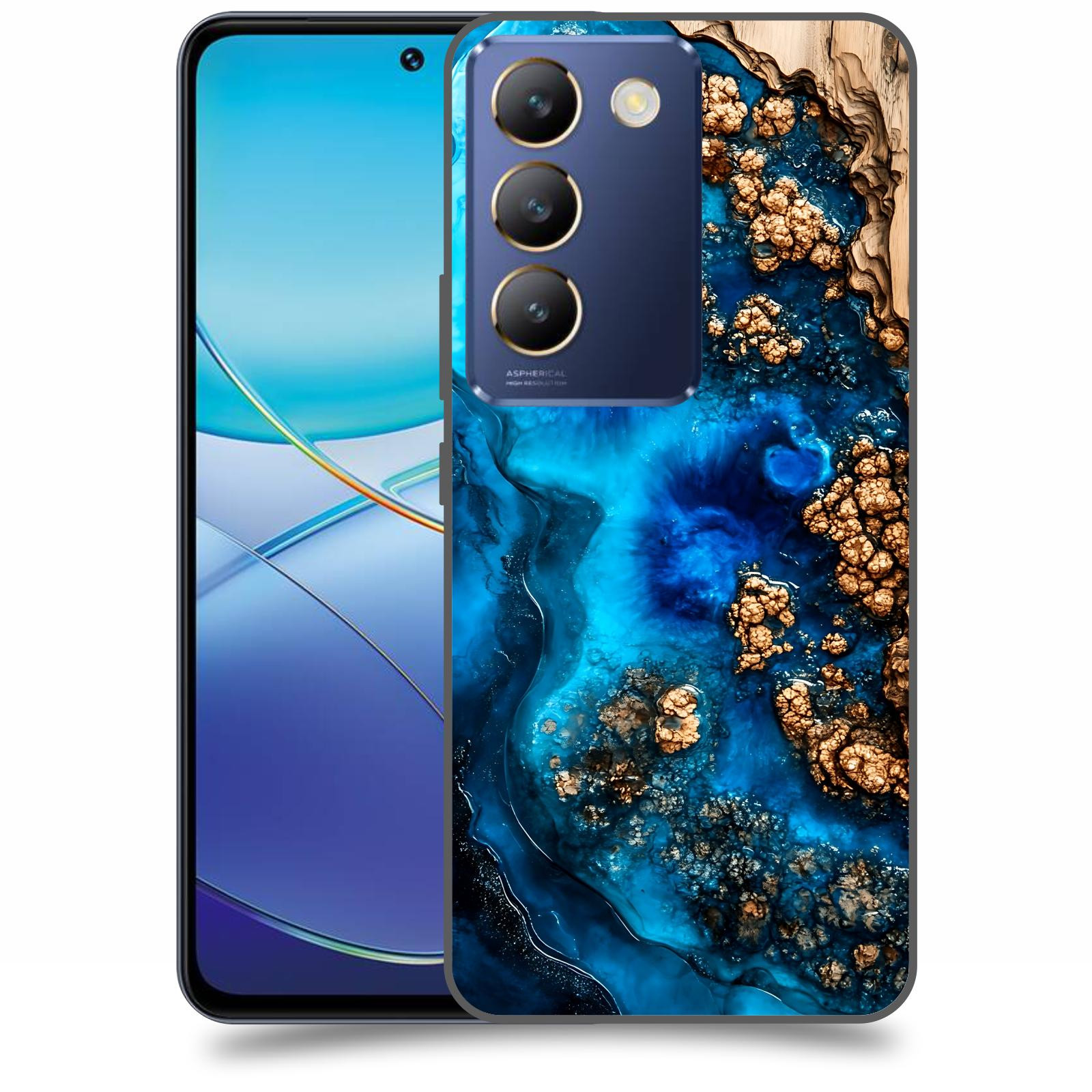 ACOVER Kryt na mobil Vivo V40SE - Deep Marine IV