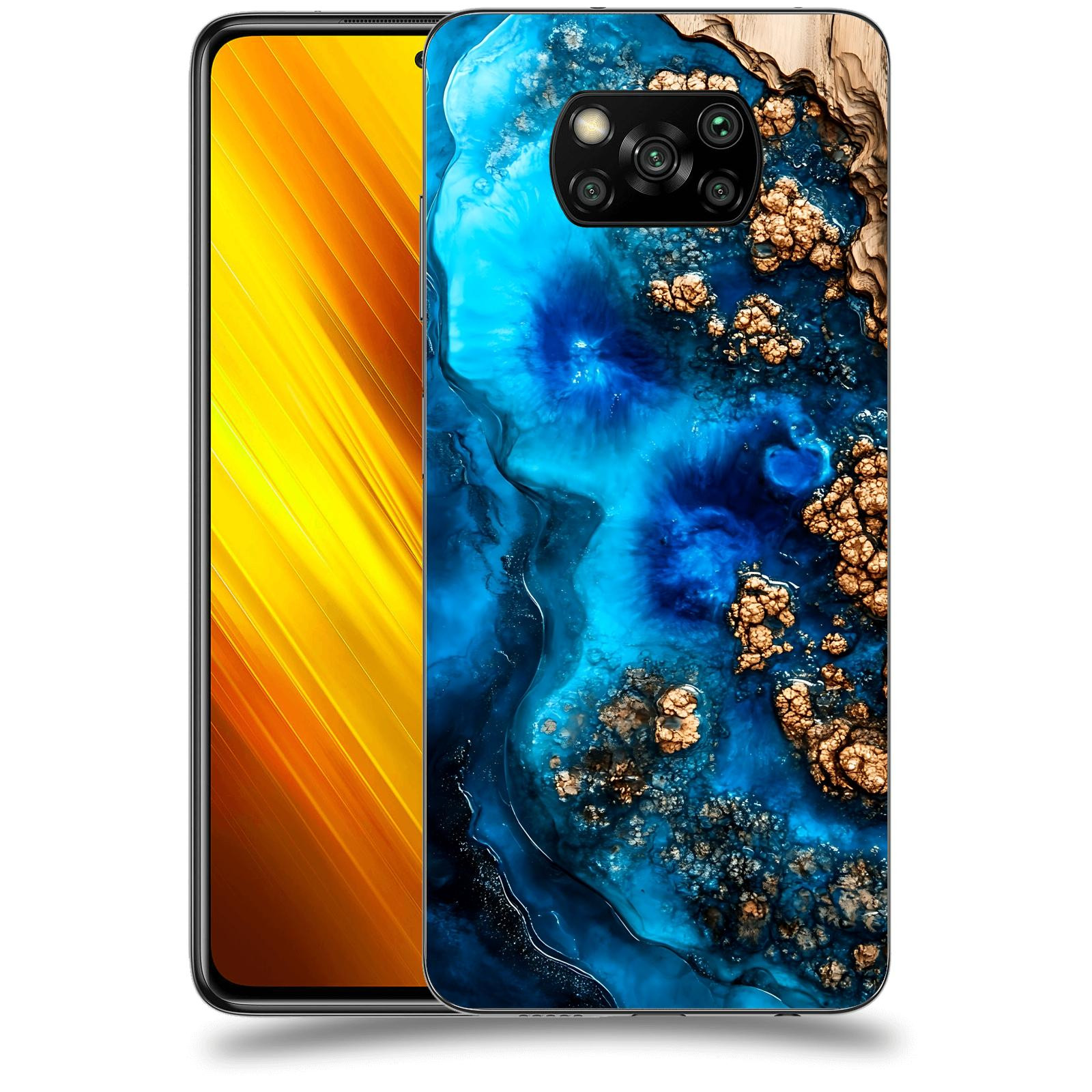 ACOVER Kryt na mobil Xiaomi Poco X3 - Deep Marine IV