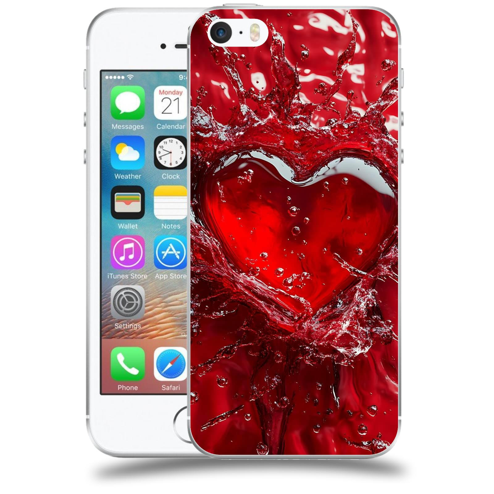 ACOVER Kryt na mobil Apple iPhone 5/5S/SE - Love I