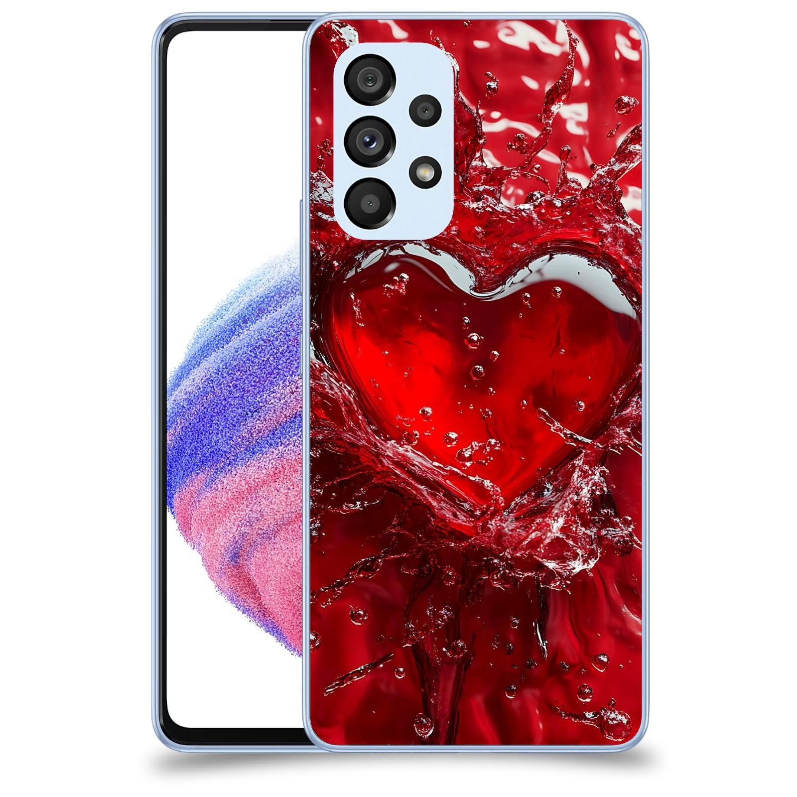 ACOVER Kryt na mobil Samsung Galaxy A32 5G A326B - Love I