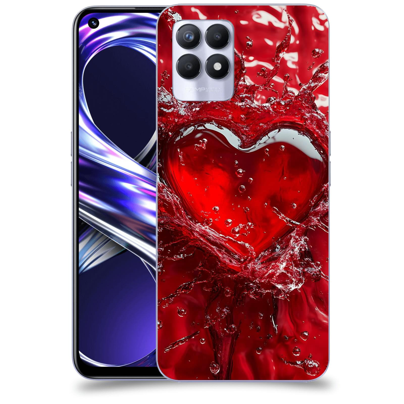 ACOVER Kryt na mobil Realme 8i - Love I