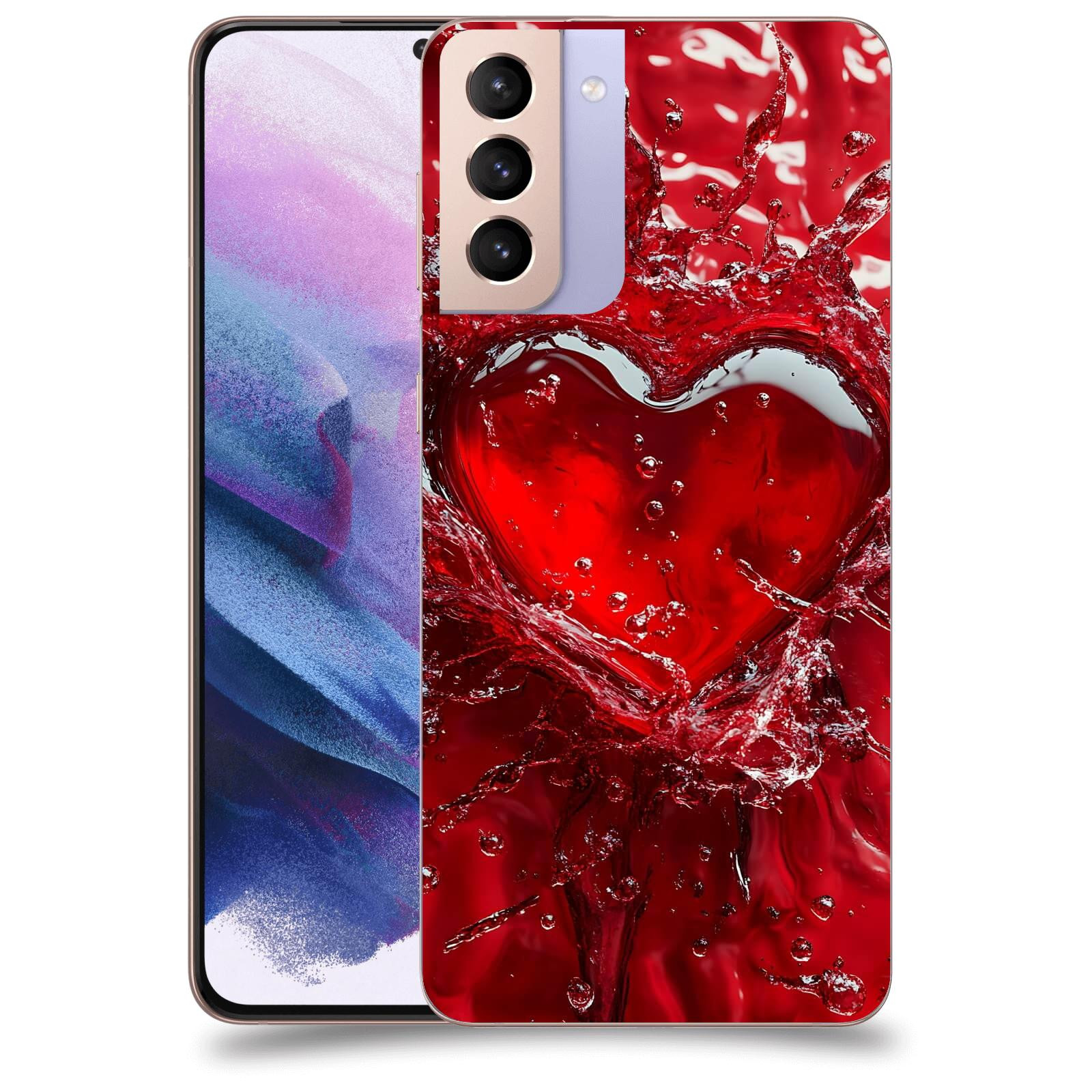 ACOVER Kryt na mobil Samsung Galaxy S21+ G996F - Love I