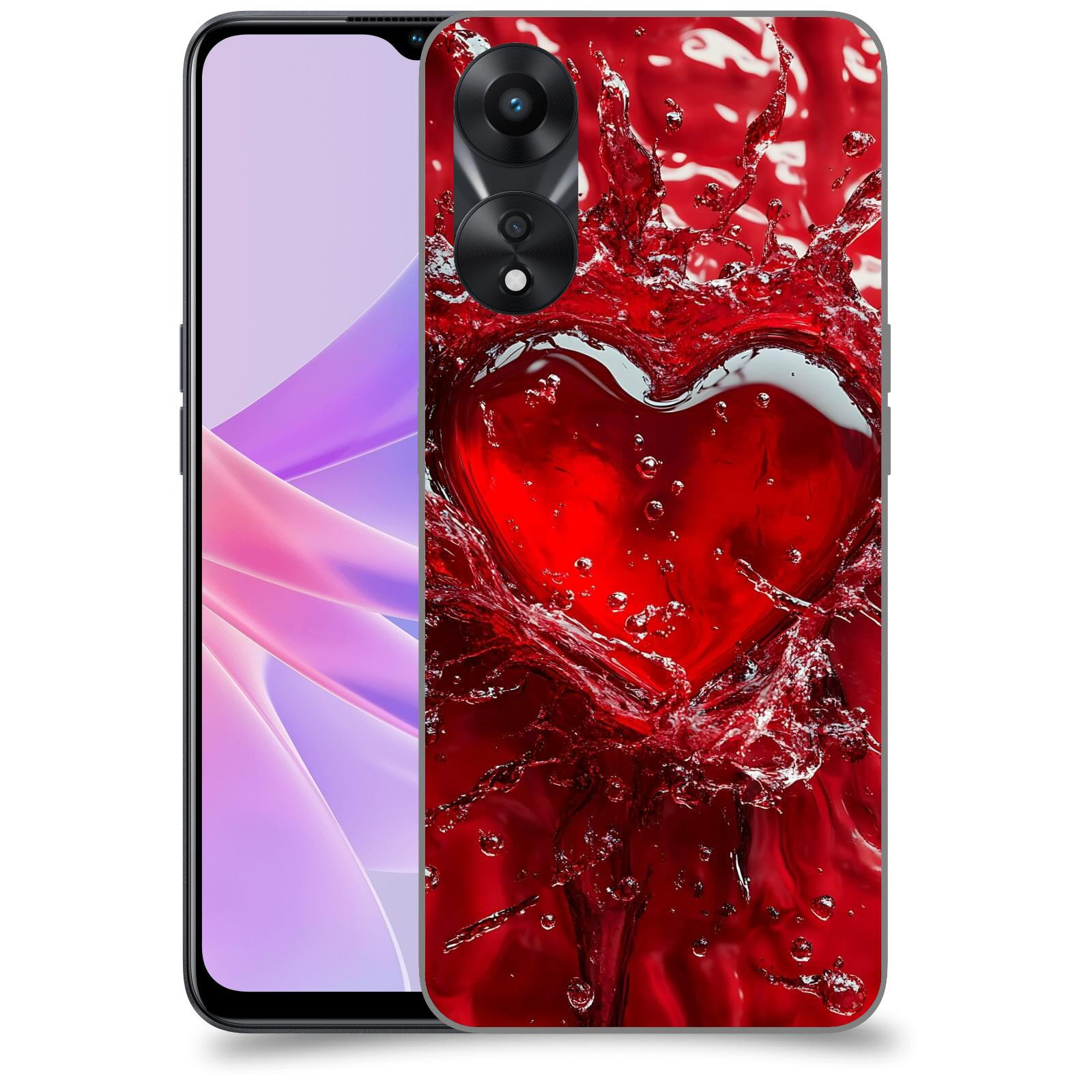 ACOVER Kryt na mobil OPPO A78 5G - Love I
