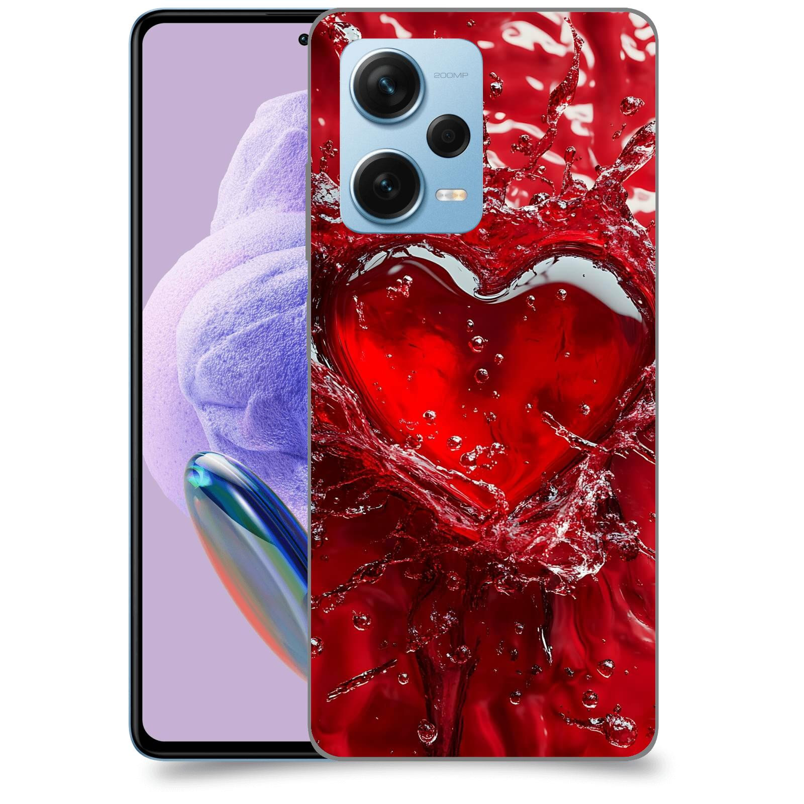 ACOVER Kryt na mobil Xiaomi Redmi Note 12 Pro+ 5G - Love I