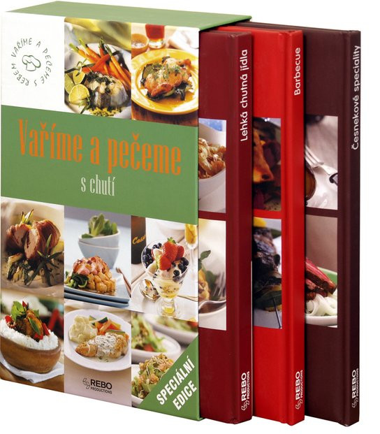 Komplet 3ks Vaříme a pečeme s chutí