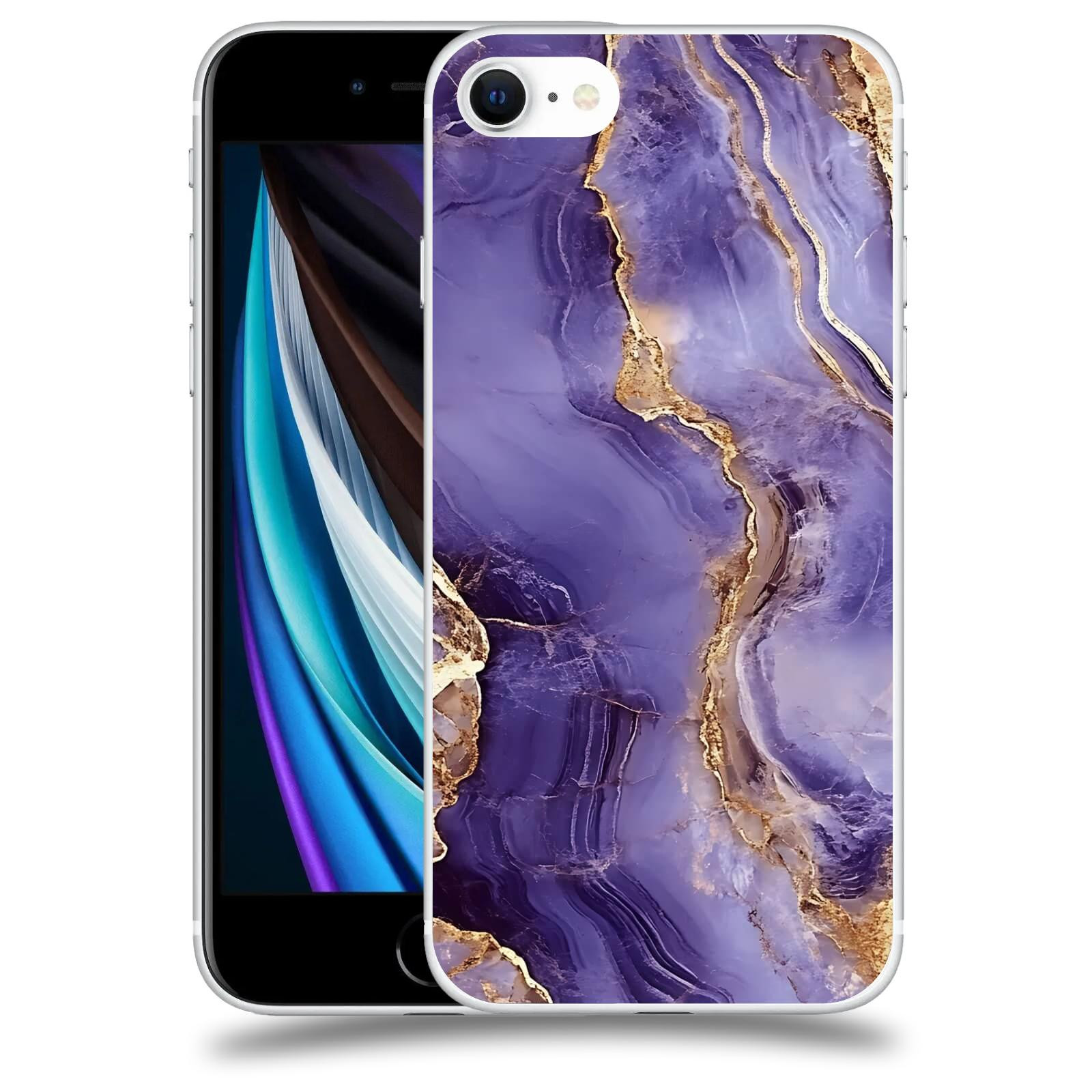 ACOVER Kryt na mobil Apple iPhone SE 2020 - Violet I