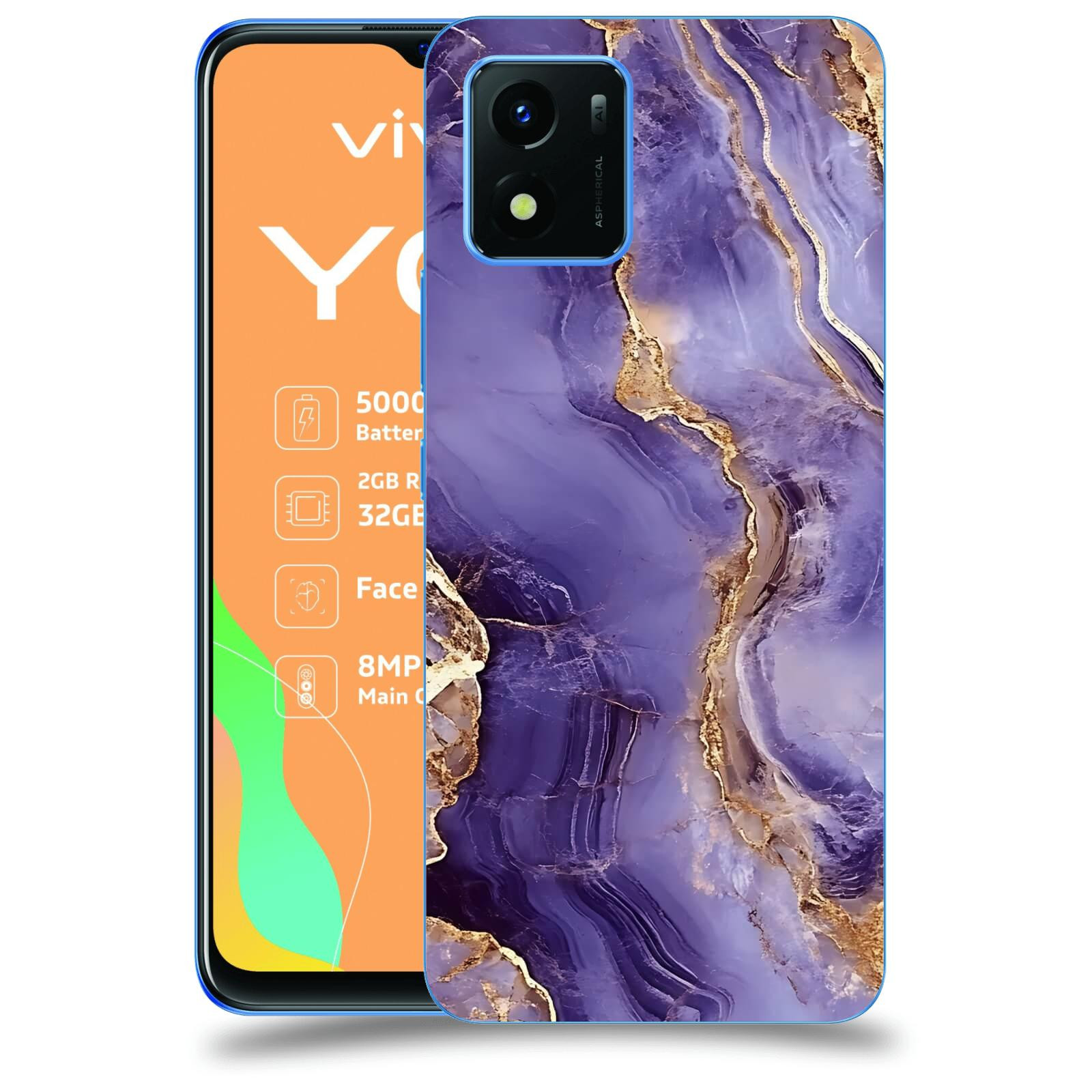 ACOVER Kryt na mobil Vivo Y01 - Violet I