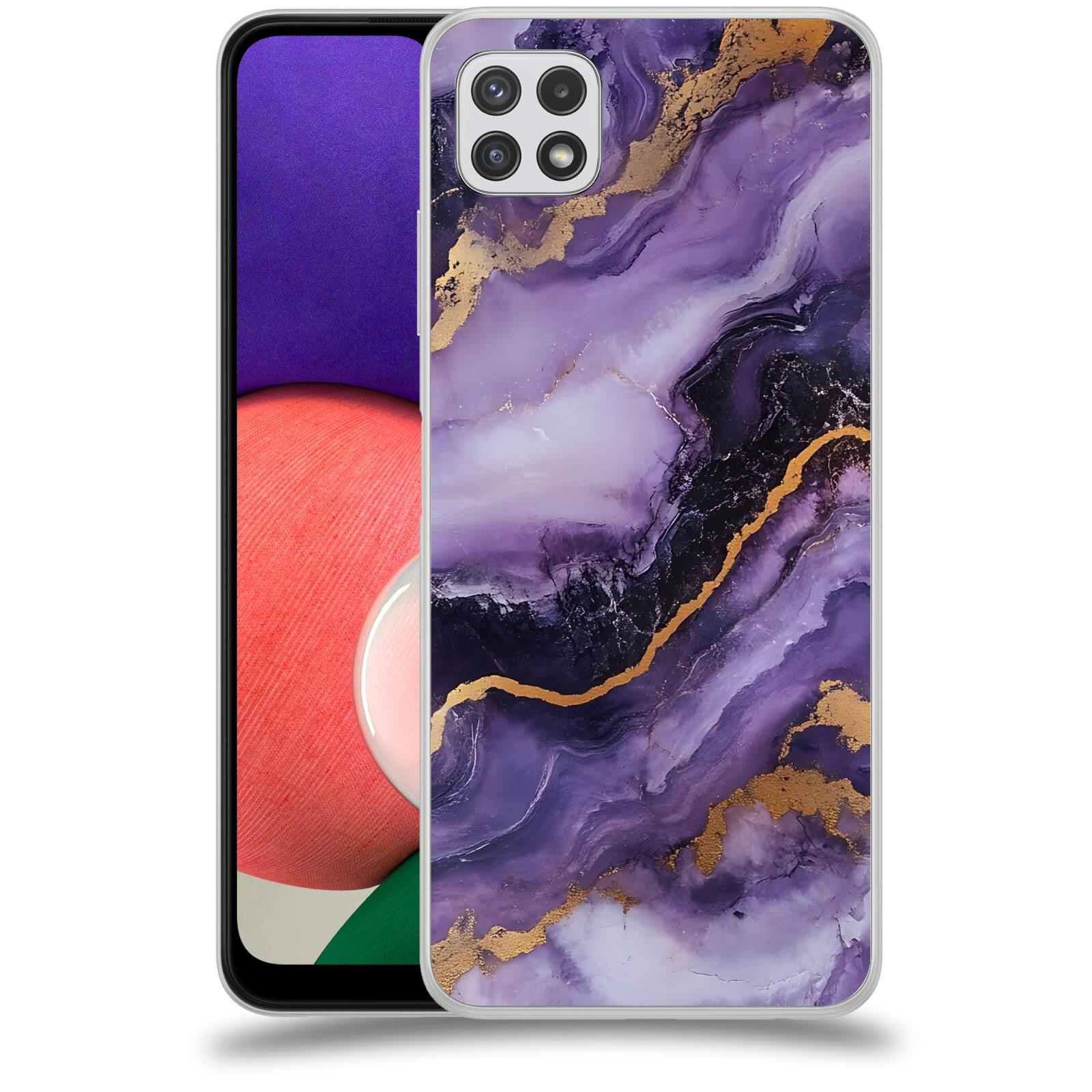 ACOVER Kryt na mobil Samsung Galaxy A22 A225F - Violet II