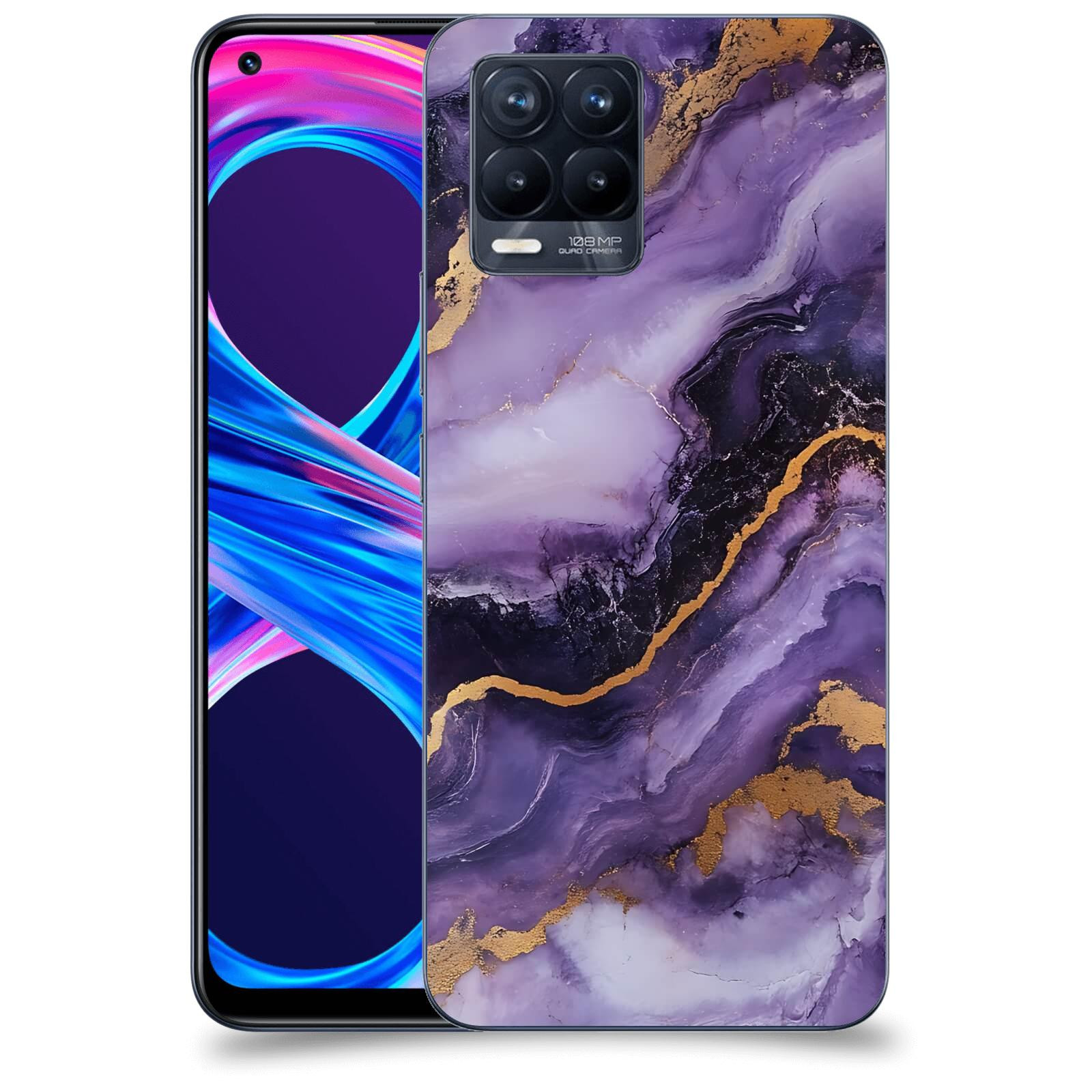ACOVER Kryt na mobil Realme 8 Pro - Violet II