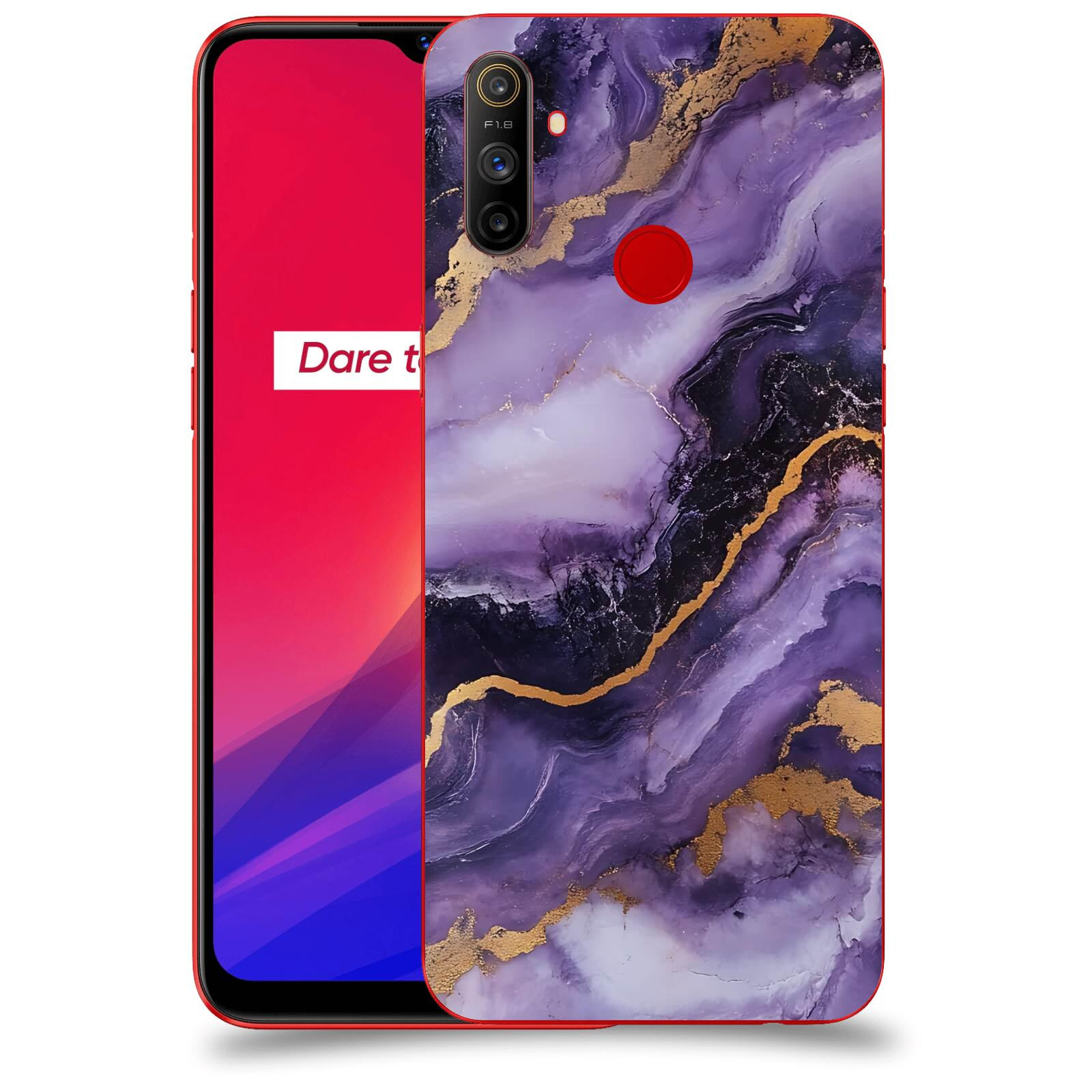 ACOVER Kryt na mobil Realme C3 - Violet II
