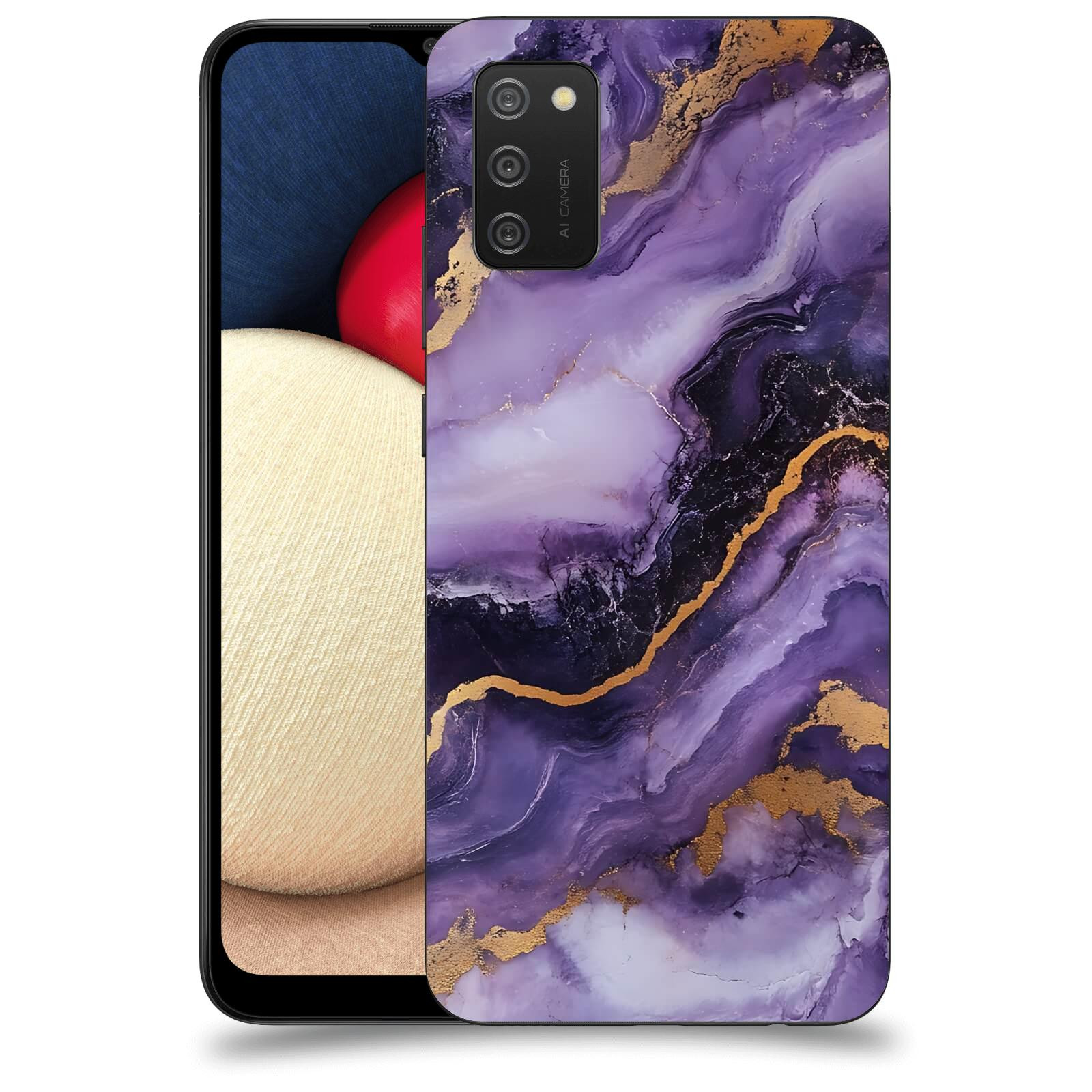ACOVER Kryt na mobil Samsung Galaxy A02s A025G - Violet II