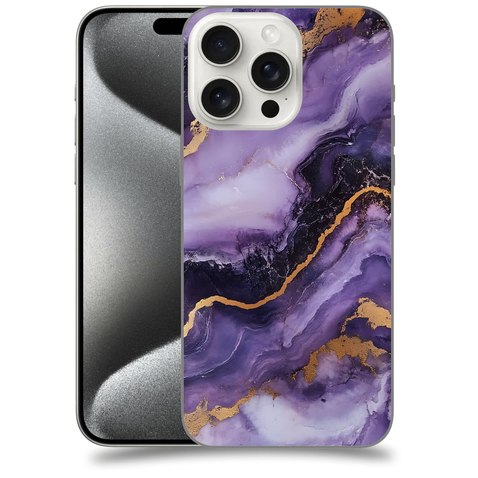 ACOVER Kryt na mobil Apple iPhone 15 pro max - Violet II