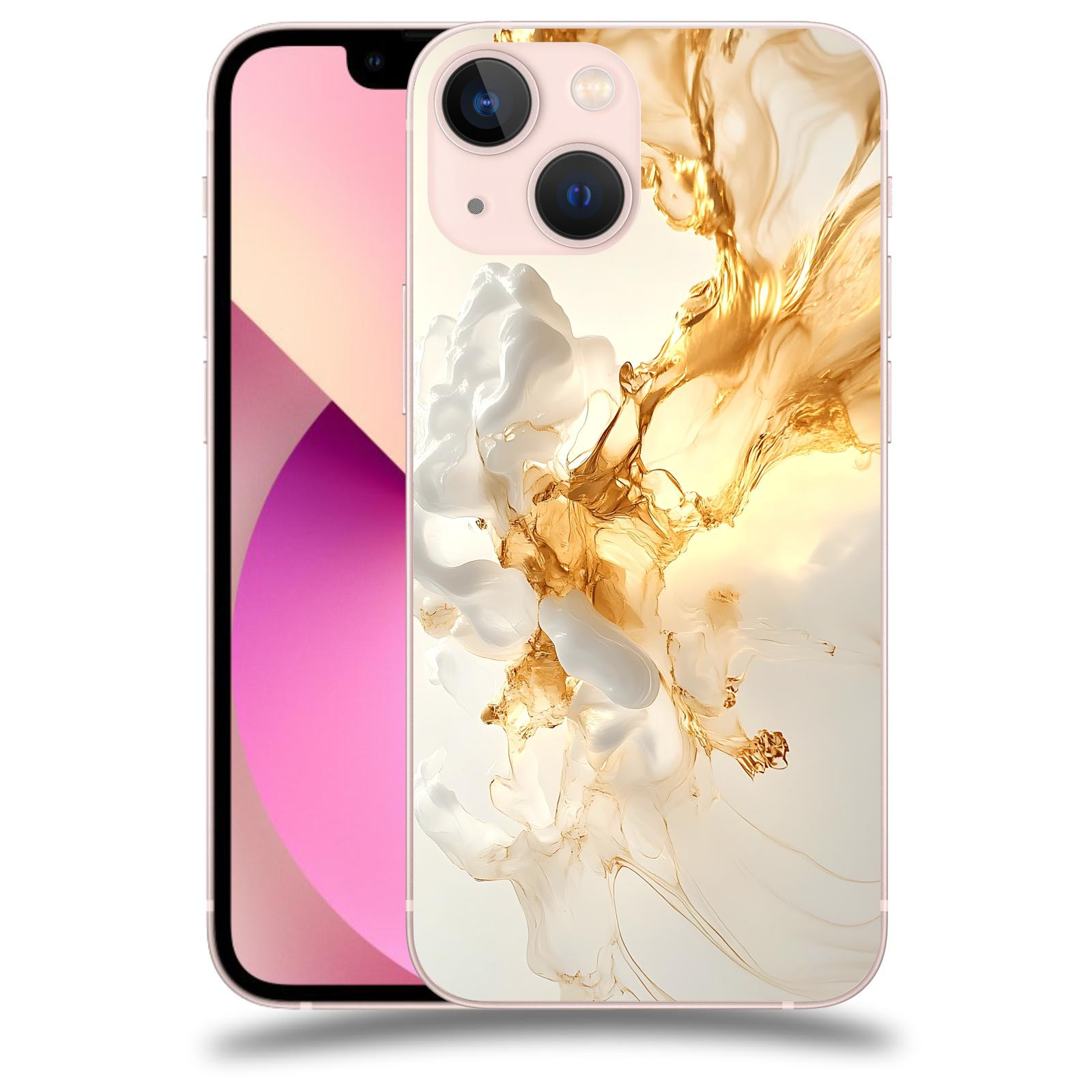 ACOVER Kryt na mobil Apple iPhone 13 mini - Vanilla Bourbon I