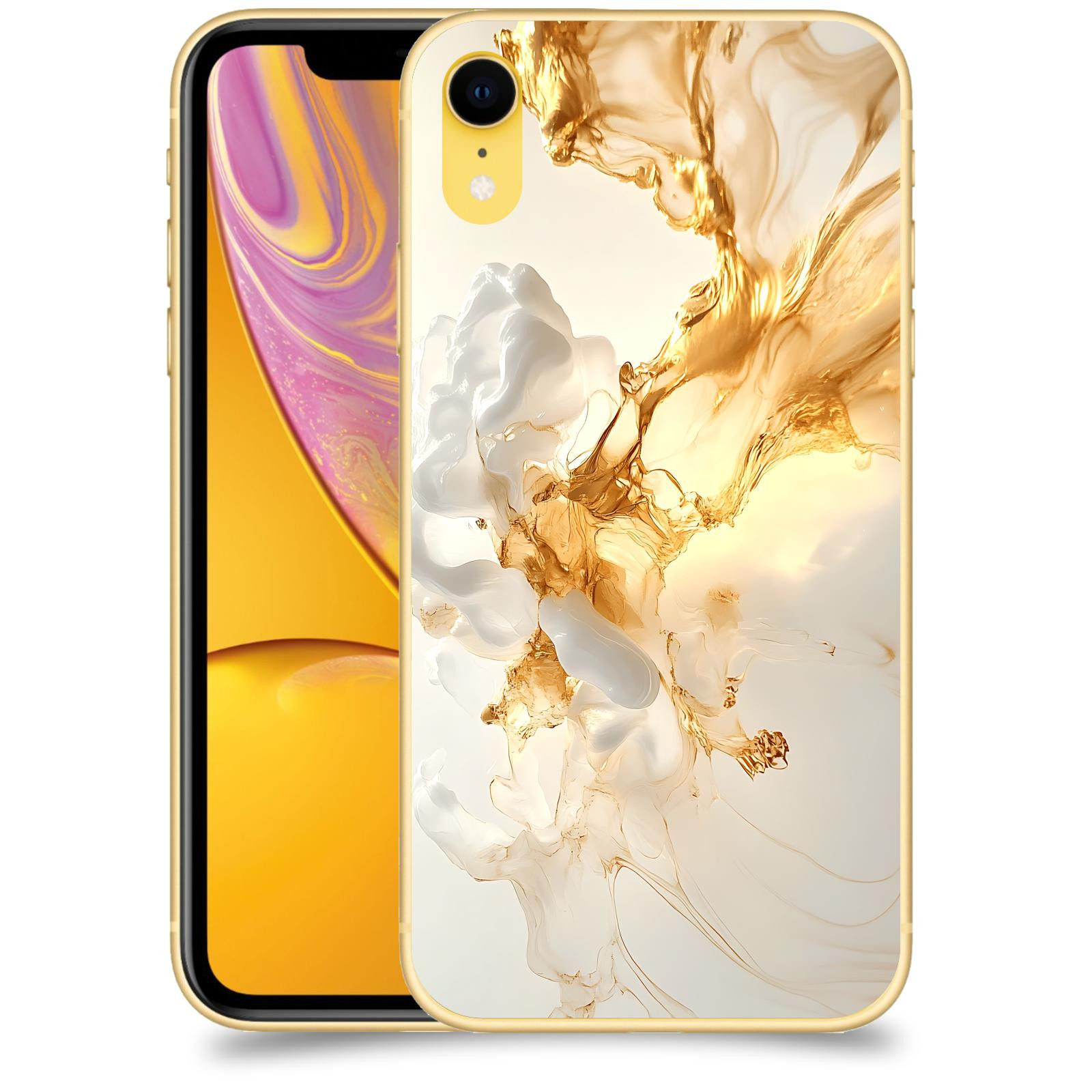 ACOVER Kryt na mobil Apple iPhone XR - Vanilla Bourbon I