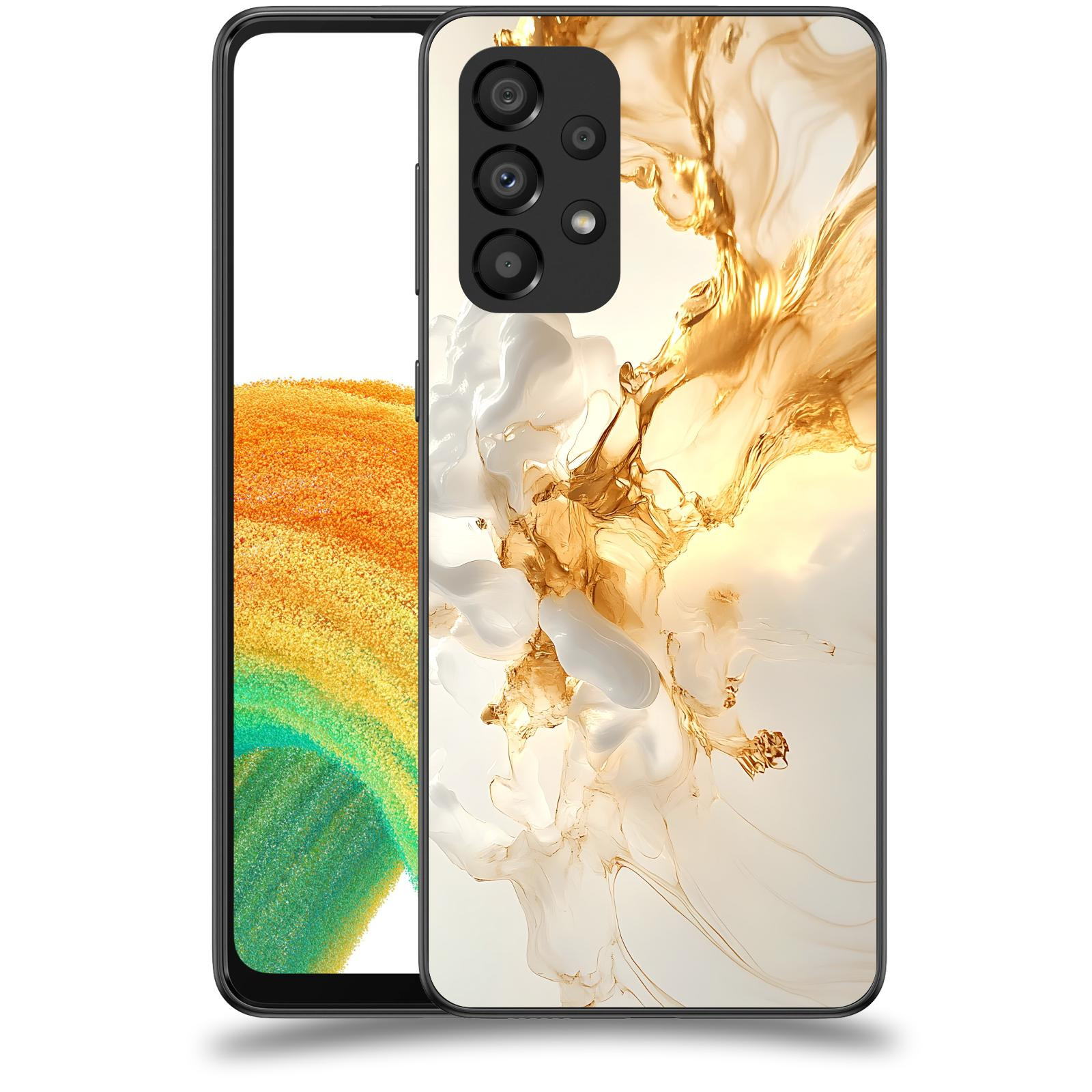 ACOVER Kryt na mobil Samsung Galaxy A33 5G A336 - Vanilla Bourbon I