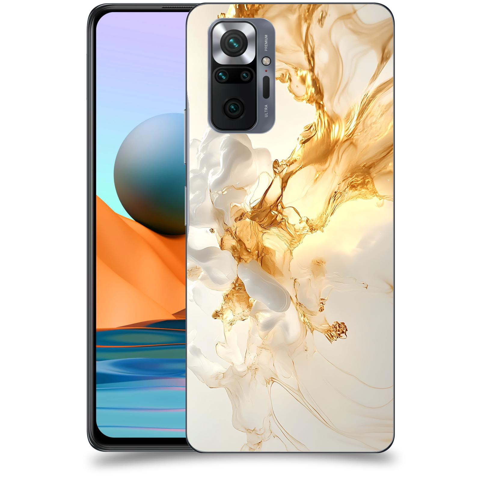 ACOVER Kryt na mobil Xiaomi Redmi Note 10 Pro - Vanilla Bourbon I