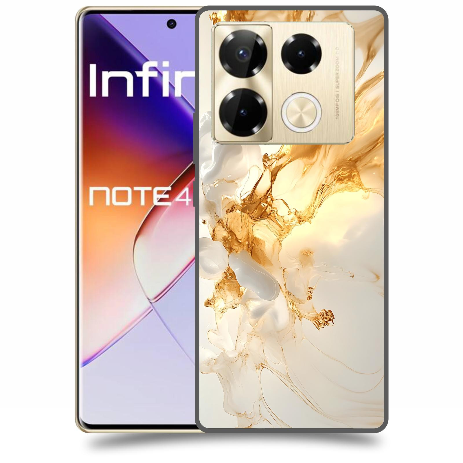 ACOVER Kryt na mobil Infinix Note 40 PRO - Vanilla Bourbon I
