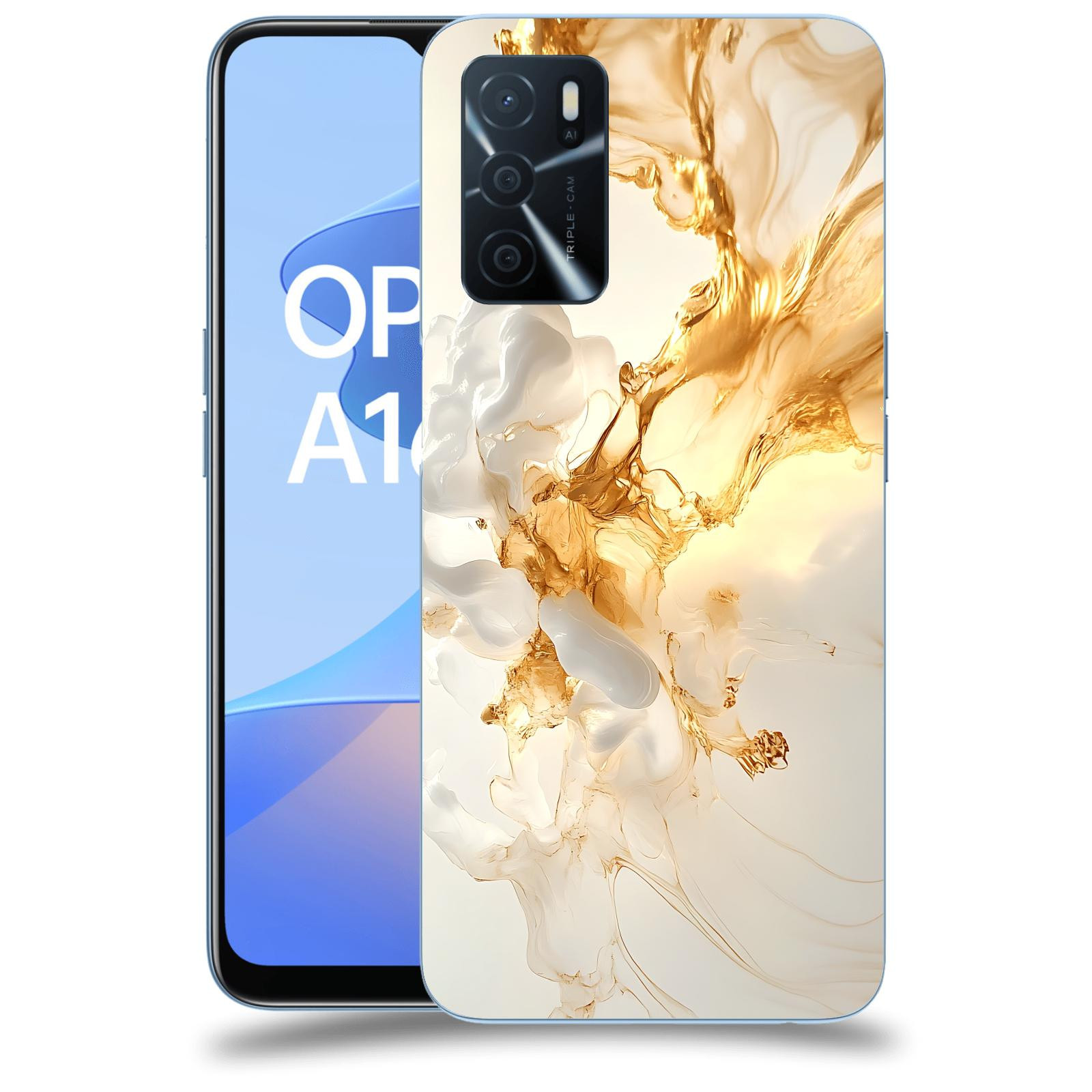 ACOVER Kryt na mobil OPPO A16s - Vanilla Bourbon I