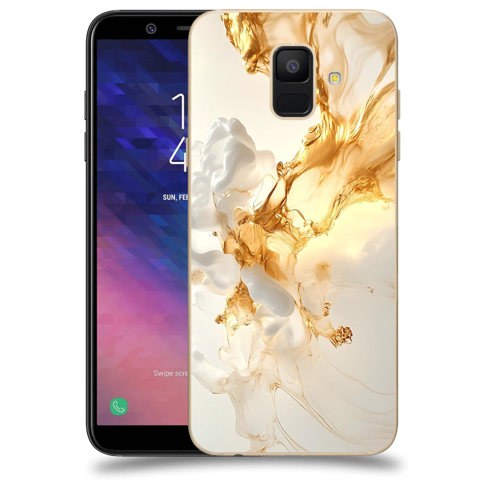 ACOVER Kryt na mobil Samsung Galaxy A6 A600F - Vanilla Bourbon I