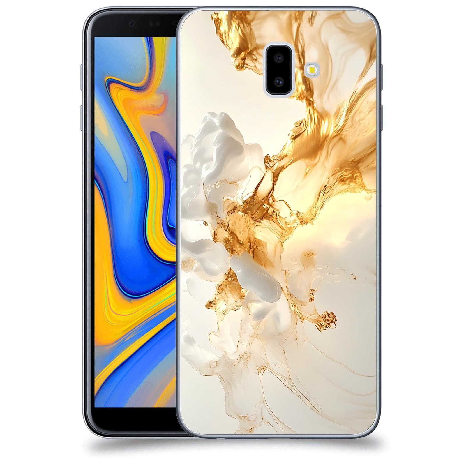 ACOVER Kryt na mobil Samsung Galaxy J6+ J610F - Vanilla Bourbon I