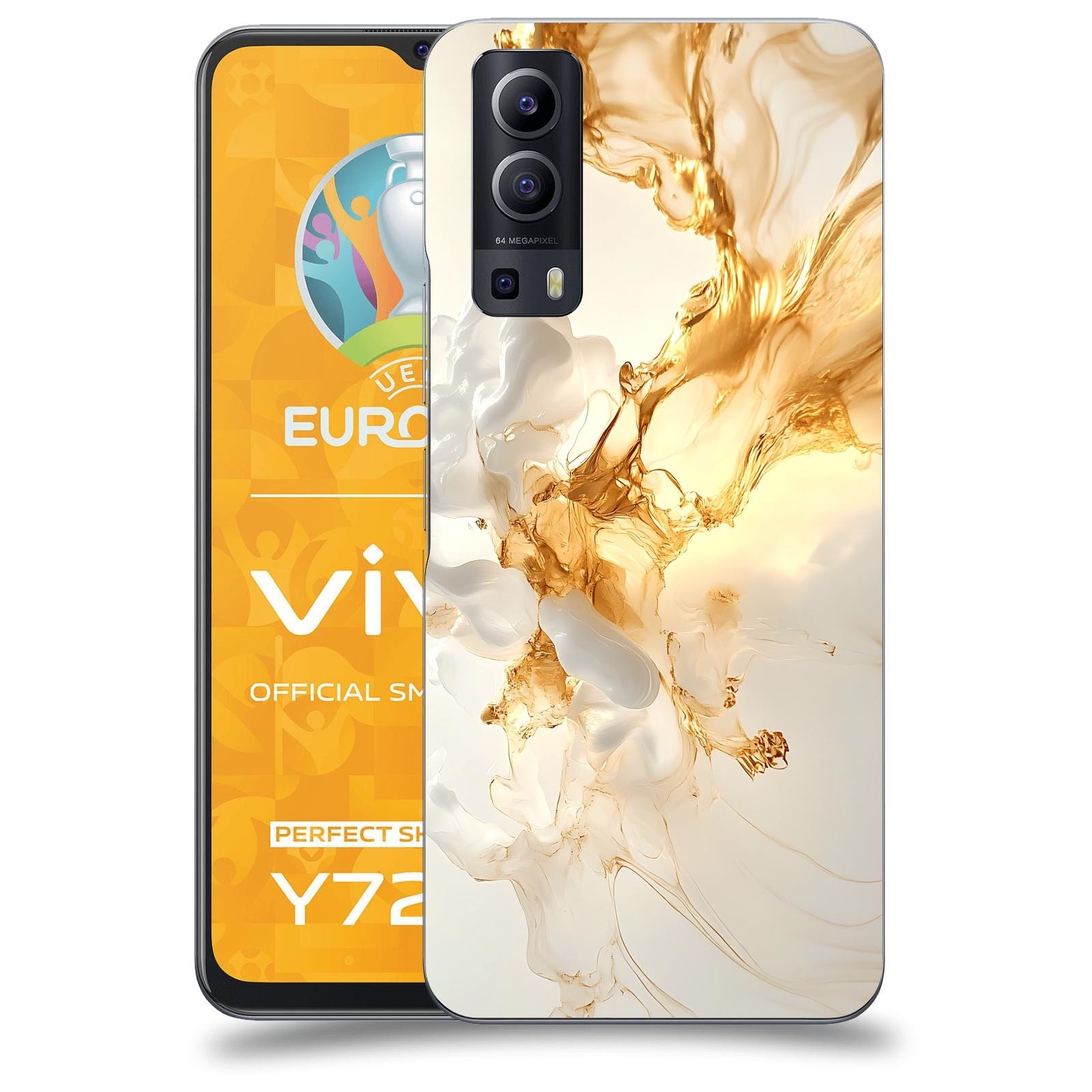 ACOVER Kryt na mobil Vivo Y72 5G - Vanilla Bourbon I