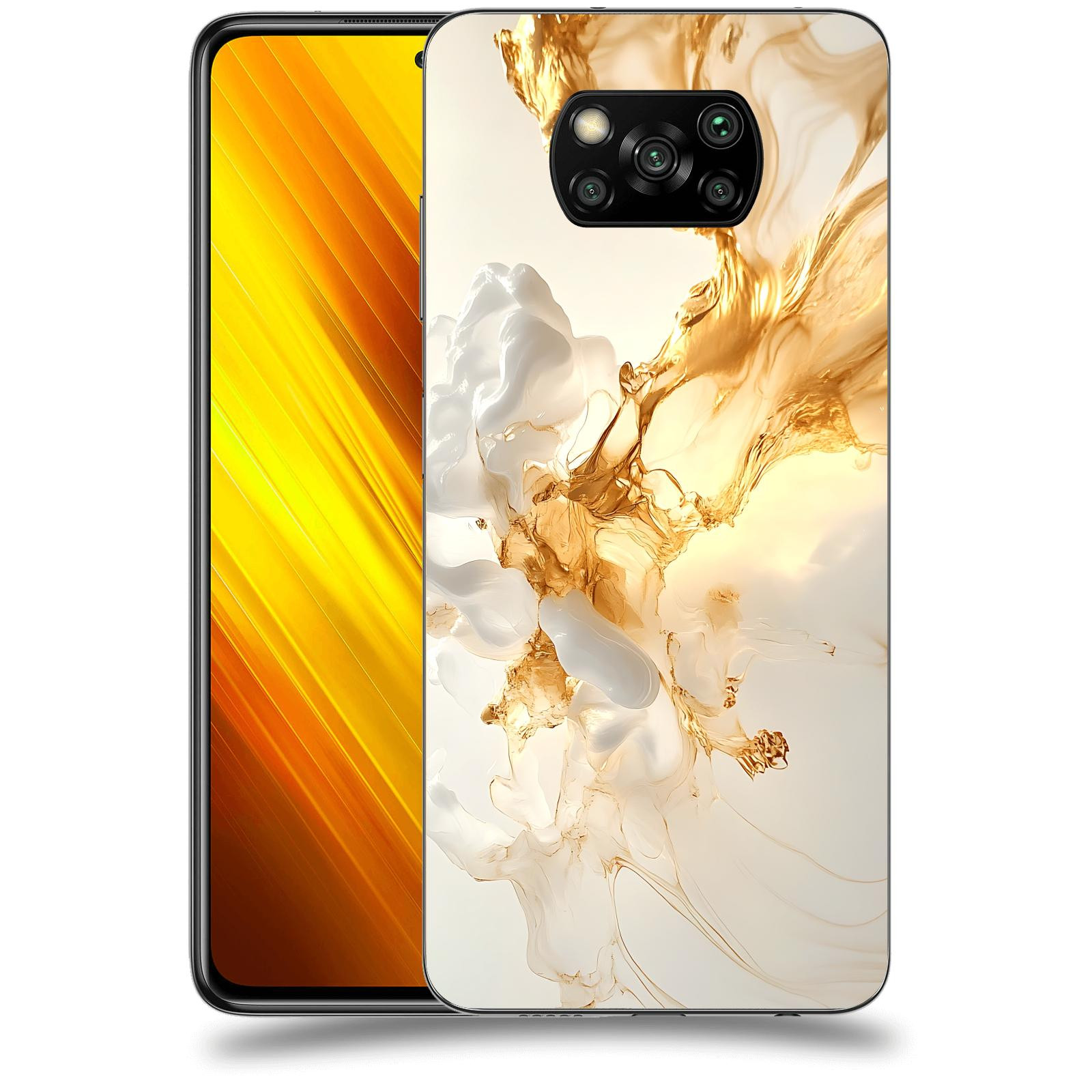 ACOVER Kryt na mobil Xiaomi Poco X3 - Vanilla Bourbon I