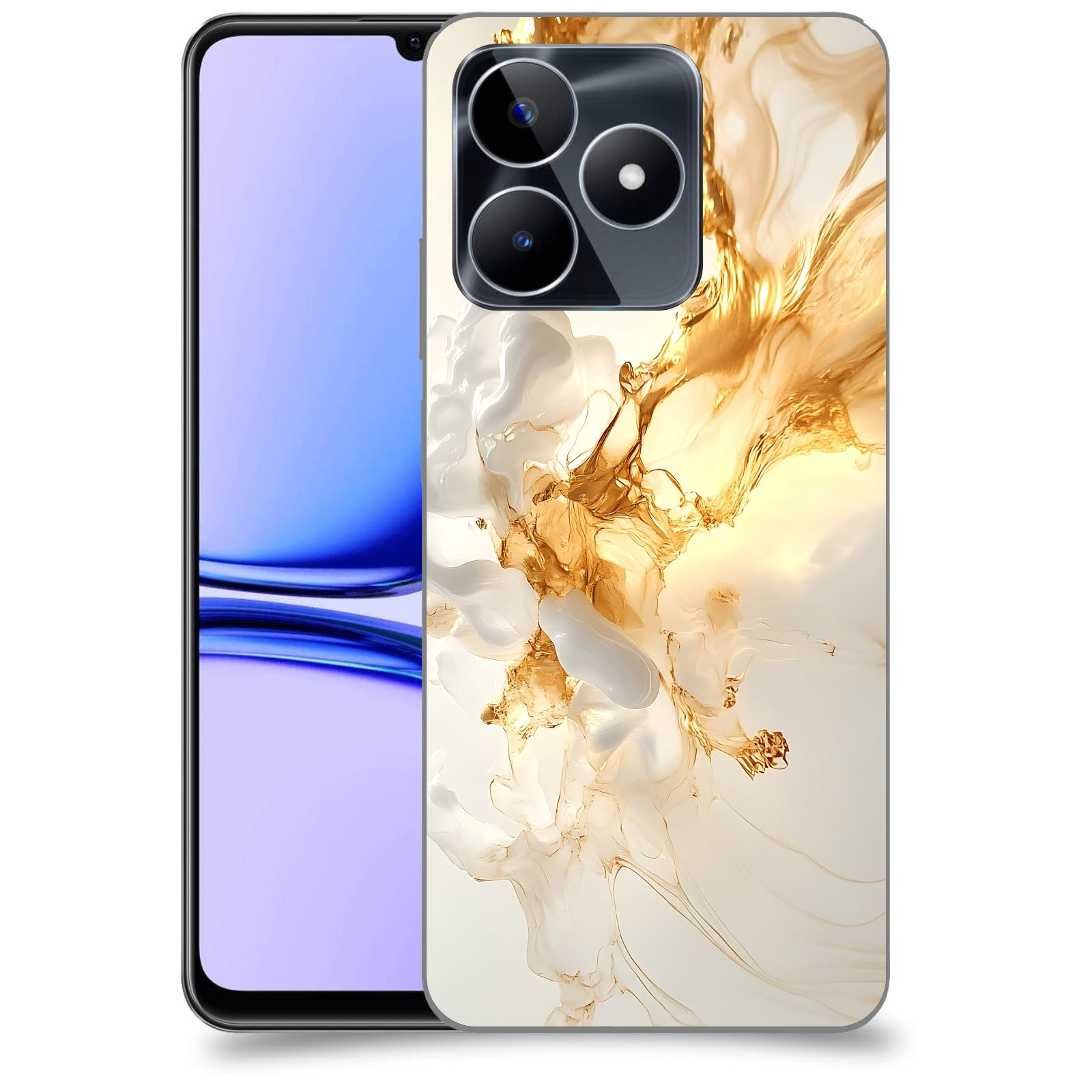 ACOVER Kryt na mobil Realme C53 - Vanilla Bourbon I