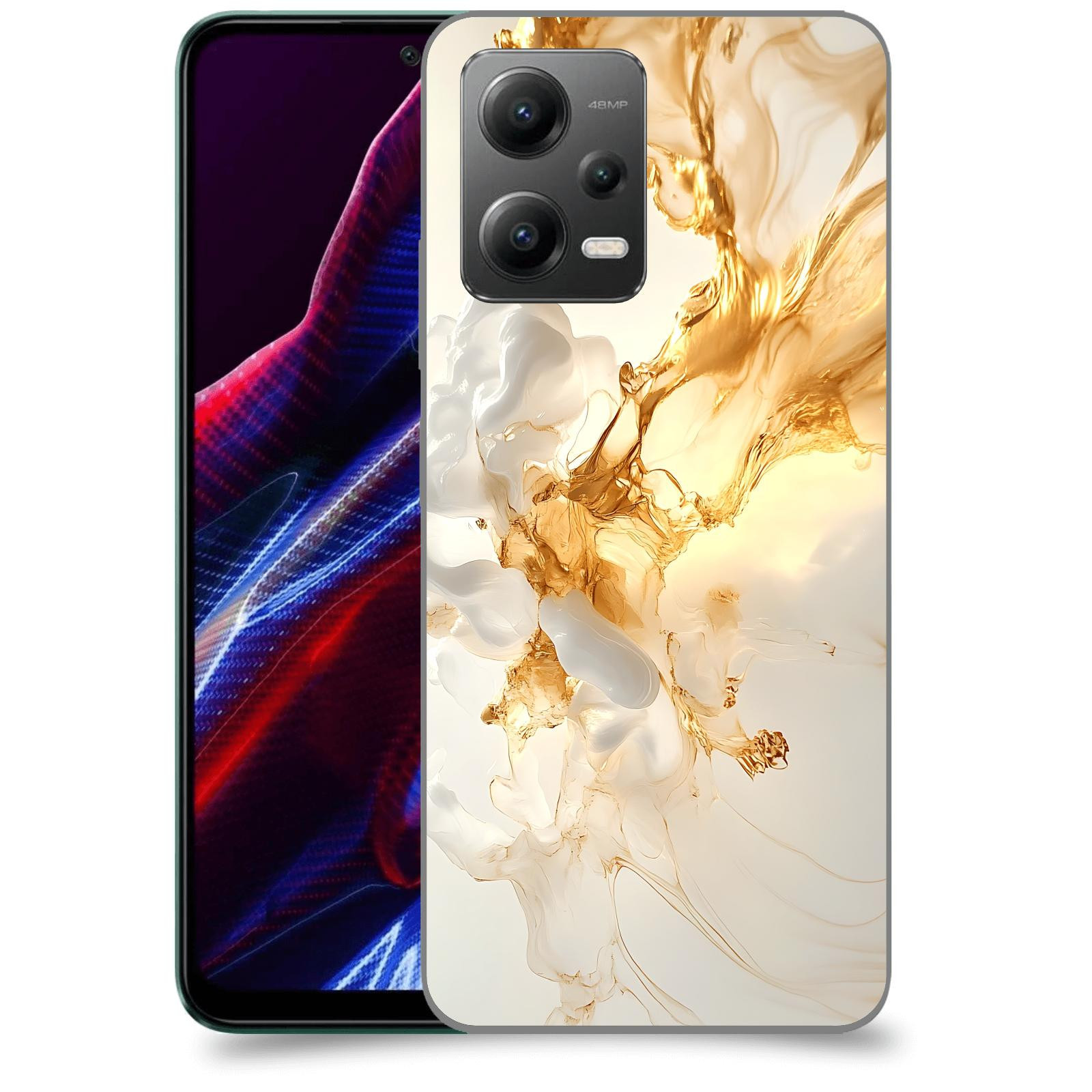 ACOVER Kryt na mobil Xiaomi Poco X5 - Vanilla Bourbon I