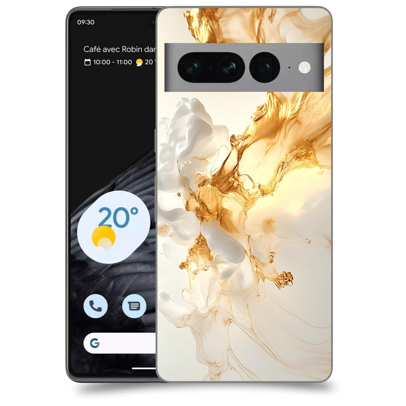 ACOVER Kryt na mobil Google pixel 7 pro - Vanilla Bourbon I