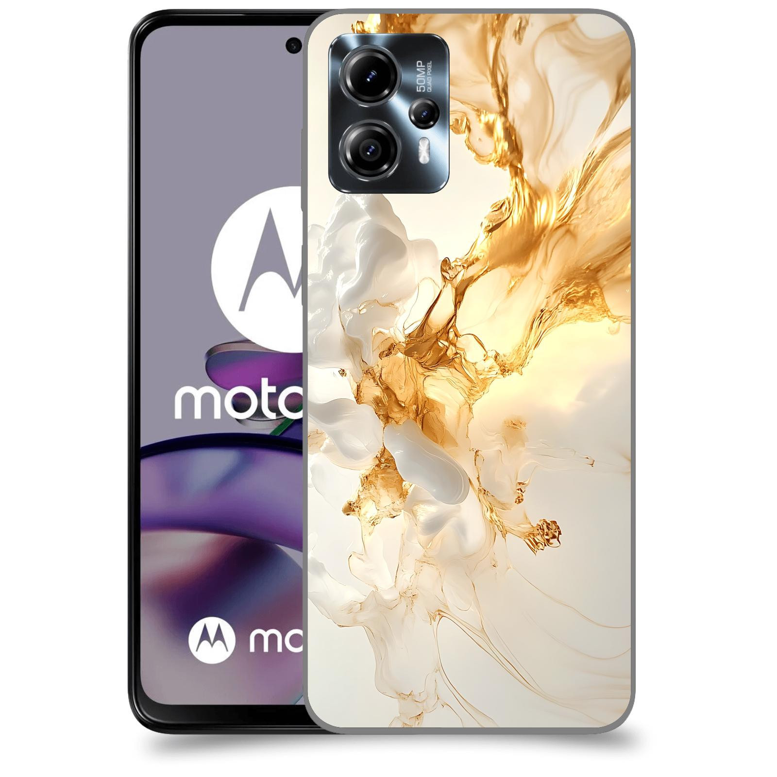 ACOVER Kryt na mobil Motorola Moto G13 - Vanilla Bourbon I