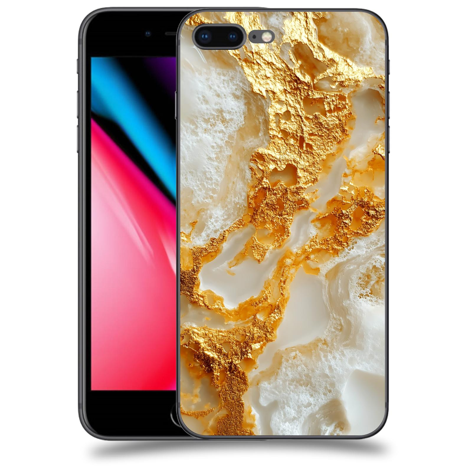 ACOVER Kryt na mobil Apple iPhone 8 Plus - Vanilla Bourbon II