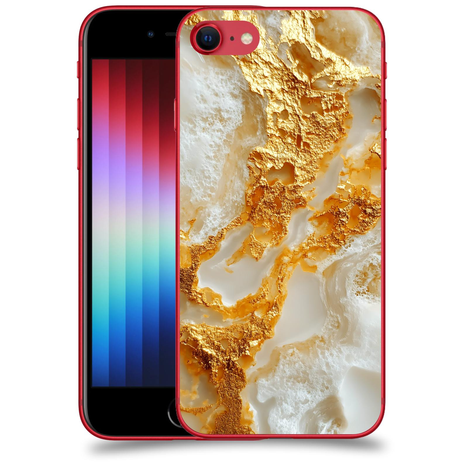 ACOVER Kryt na mobil Apple iPhone SE 2022 - Vanilla Bourbon II