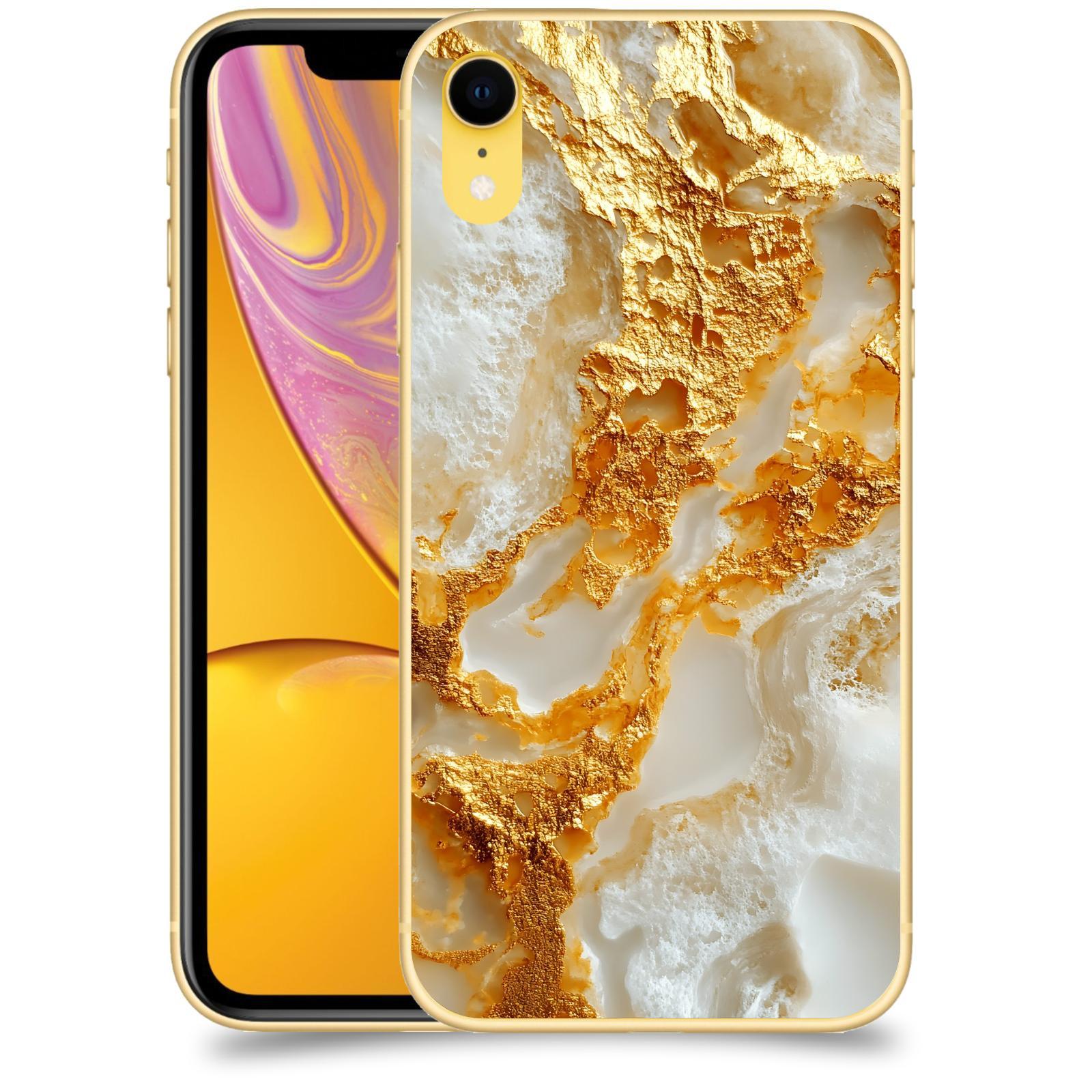 ACOVER Kryt na mobil Apple iPhone XR - Vanilla Bourbon II