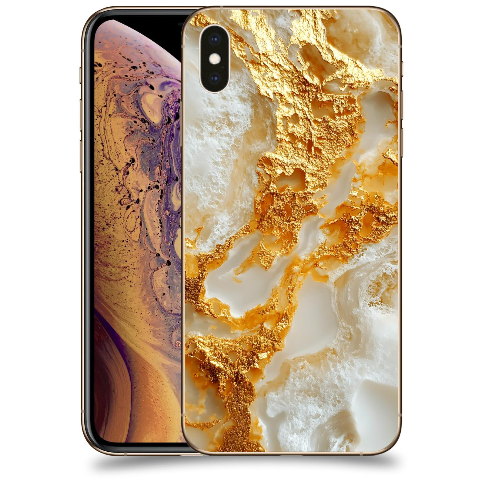 ACOVER Kryt na mobil Apple iPhone XS Max - Vanilla Bourbon II