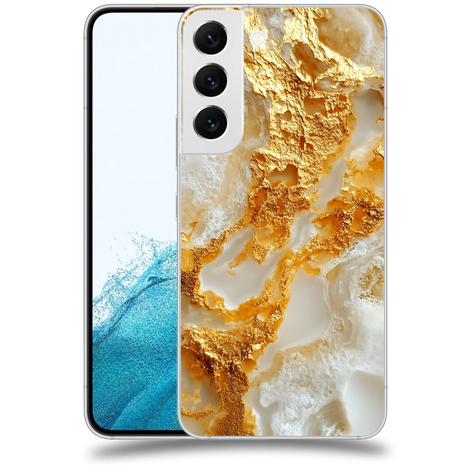 ACOVER Kryt na mobil Samsung Galaxy S22 5G - Vanilla Bourbon II