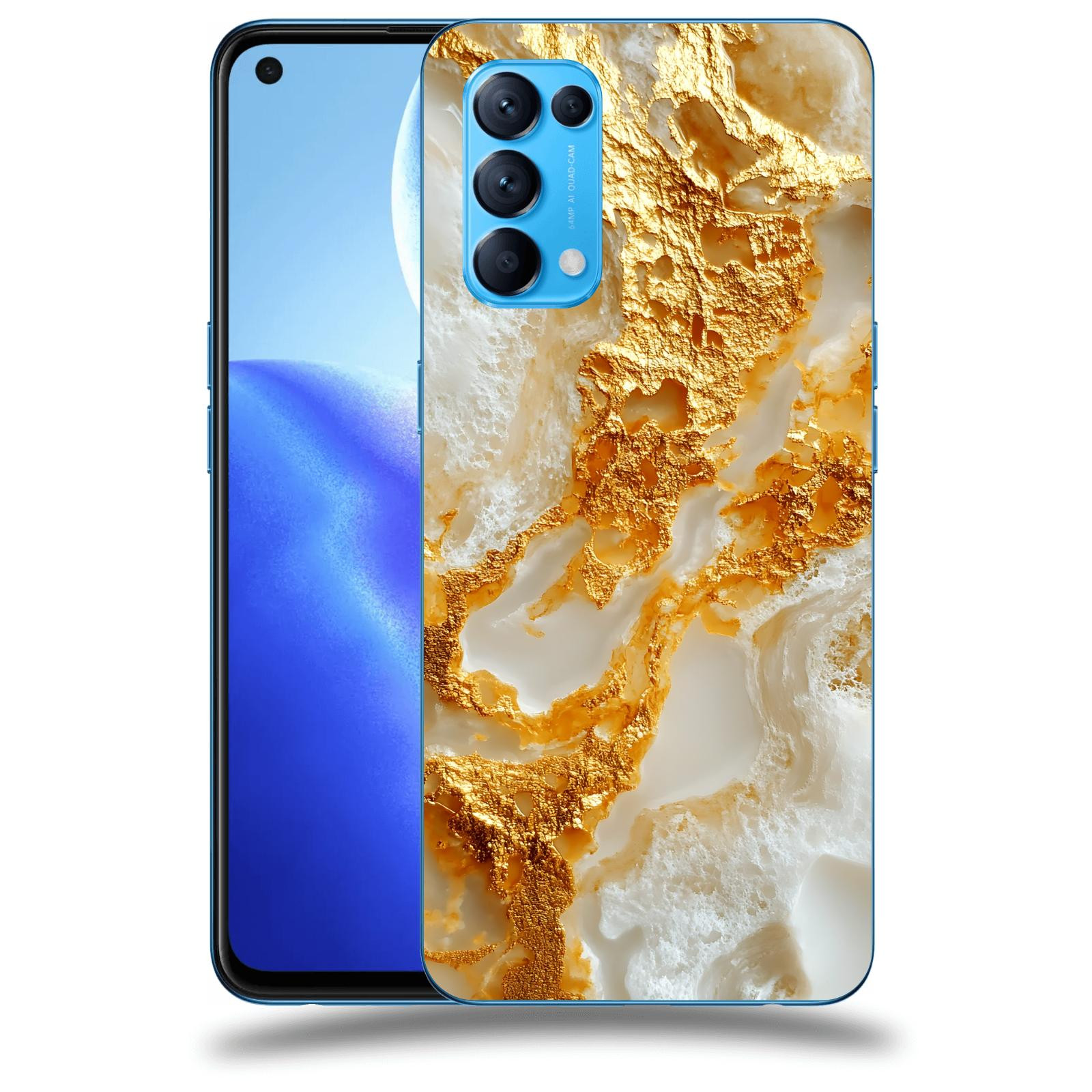 ACOVER Kryt na mobil OPPO Reno 5 5G - Vanilla Bourbon II