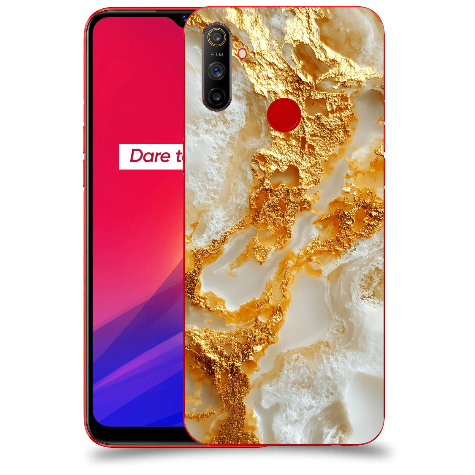 ACOVER Kryt na mobil Realme C3 - Vanilla Bourbon II