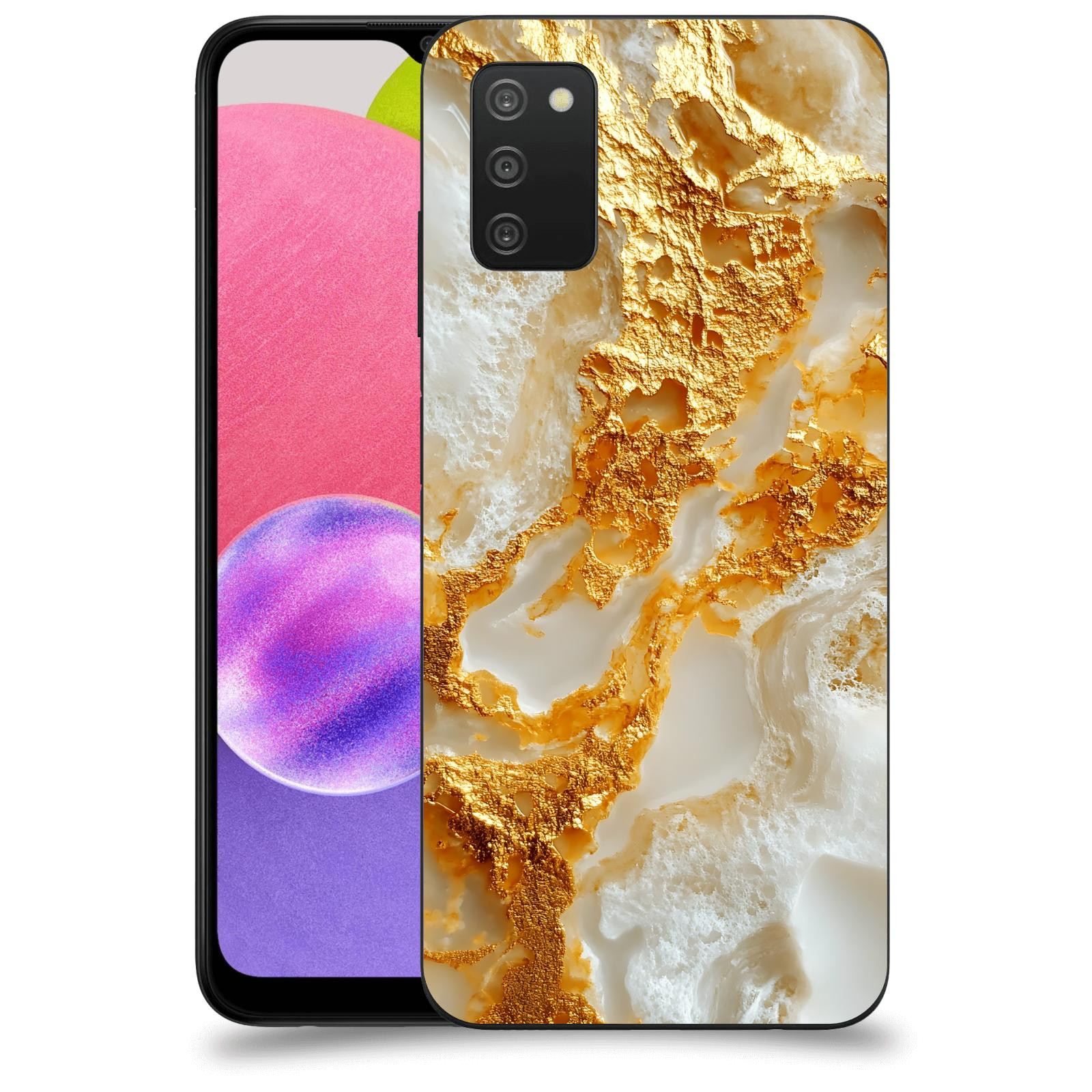 ACOVER Kryt na mobil Samsung Galaxy A03s A037G - Vanilla Bourbon II