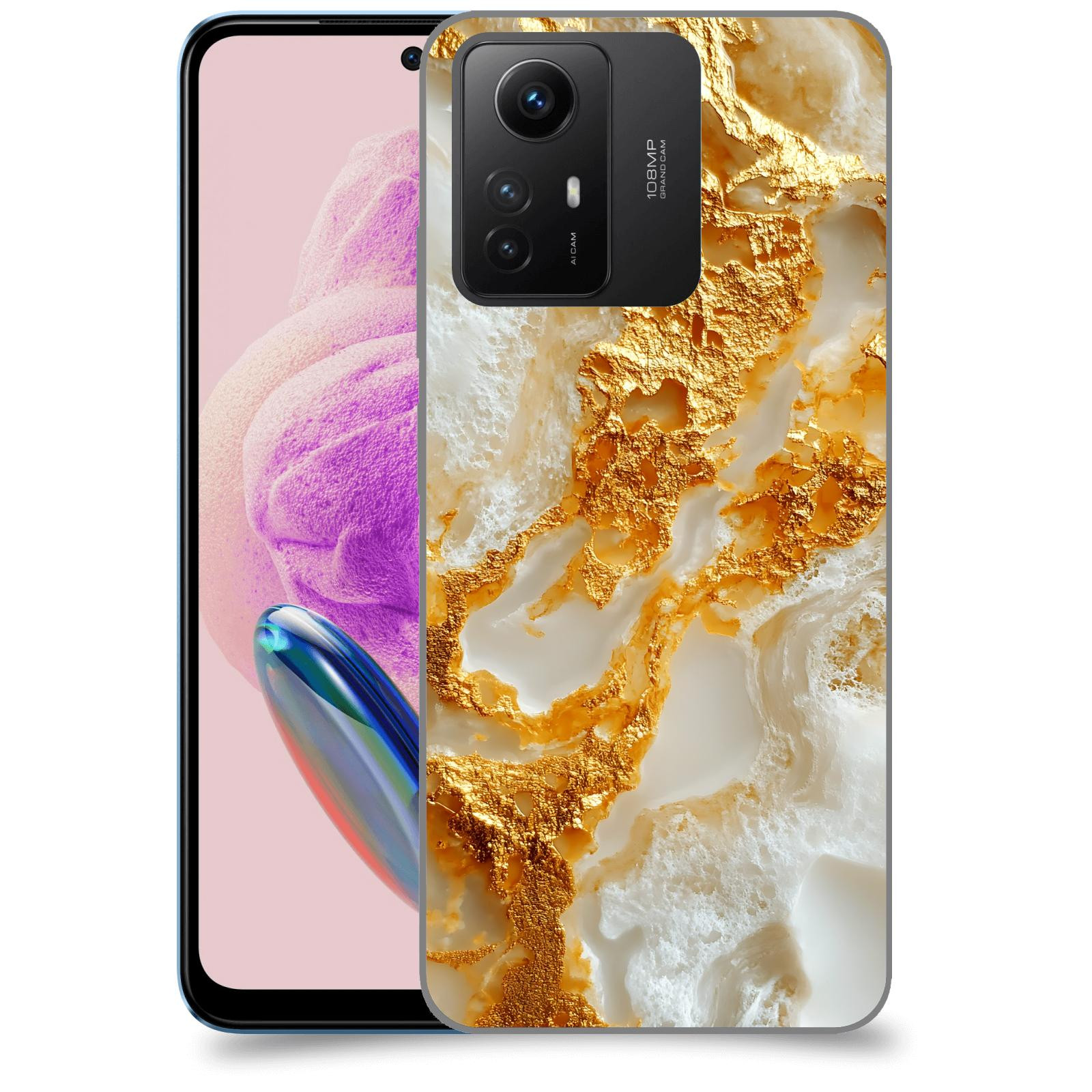 ACOVER Kryt na mobil Xiaomi Redmi Note 12S - Vanilla Bourbon II