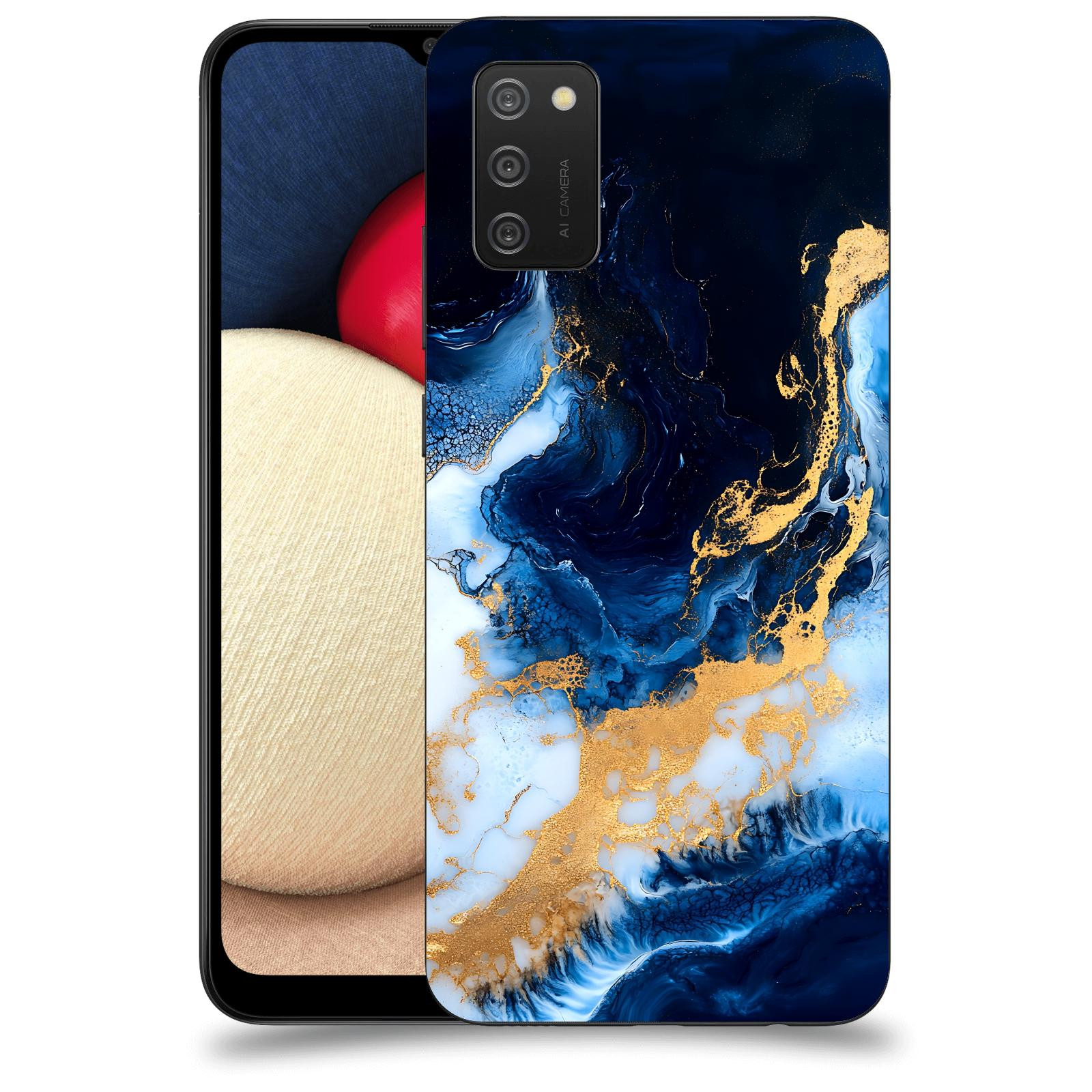 ACOVER Kryt na mobil Samsung Galaxy A02s A025G - Royal Blue I