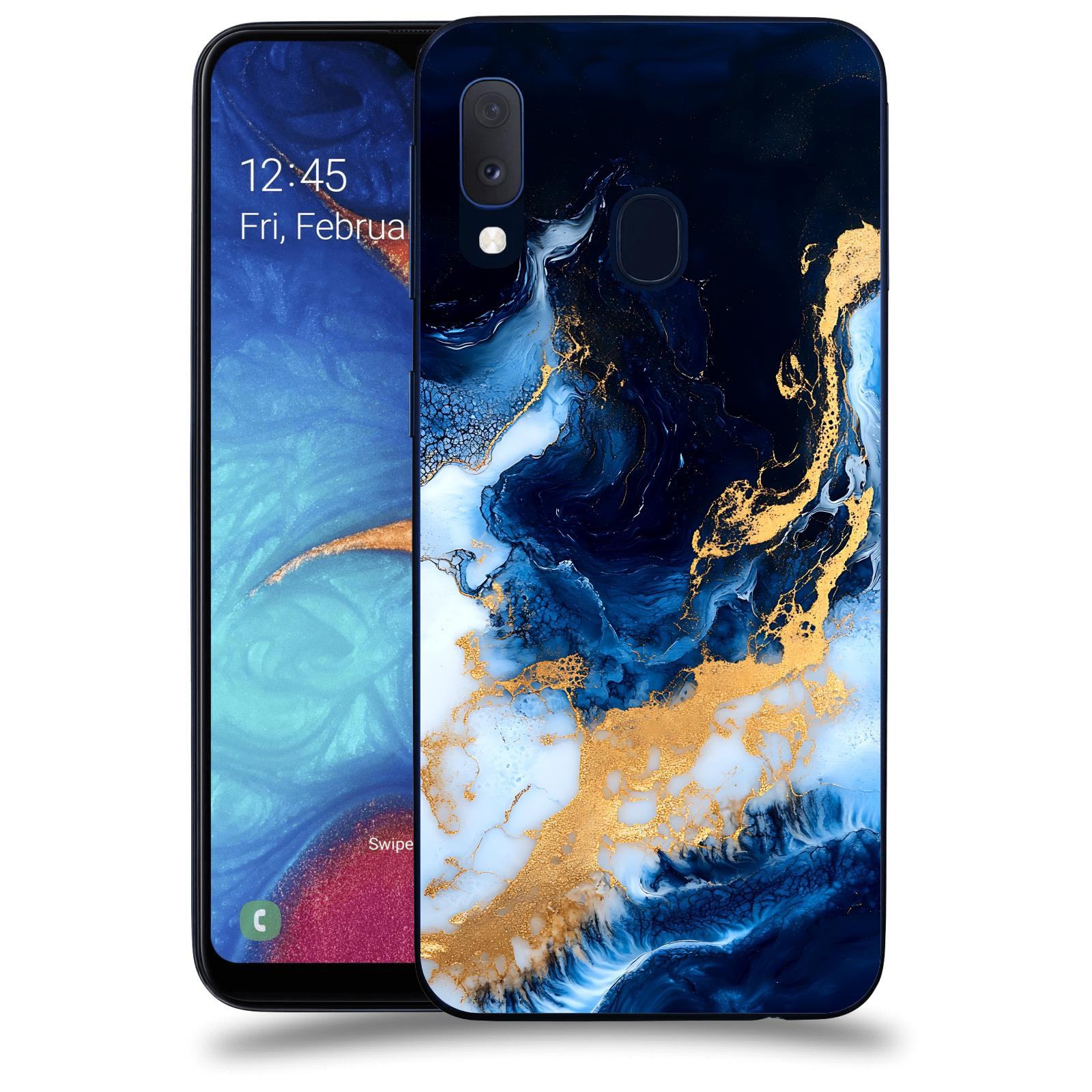 ACOVER Kryt na mobil Samsung Galaxy A20e A202F - Royal Blue I