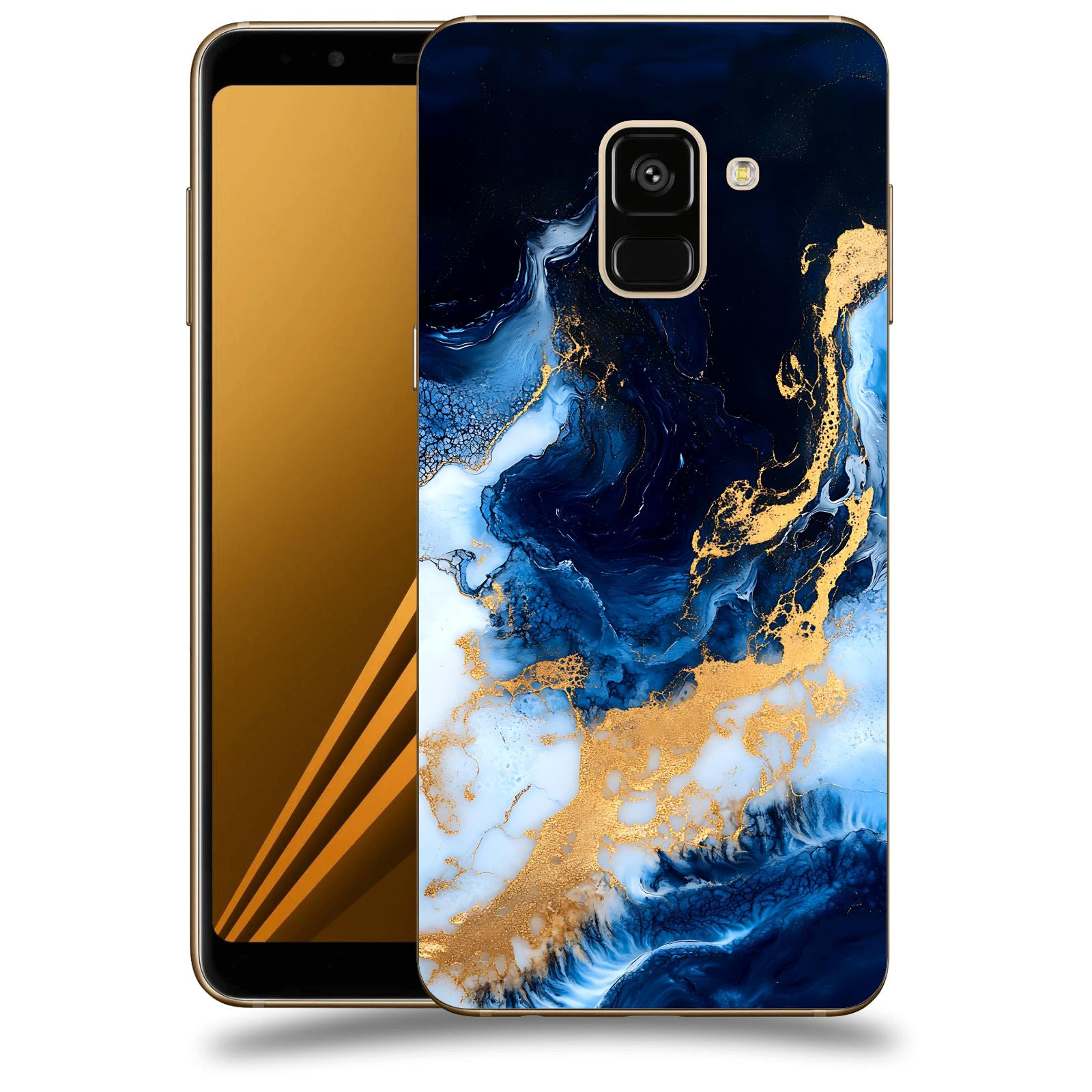 ACOVER Kryt na mobil Samsung Galaxy A8 2018 A530F - Royal Blue I