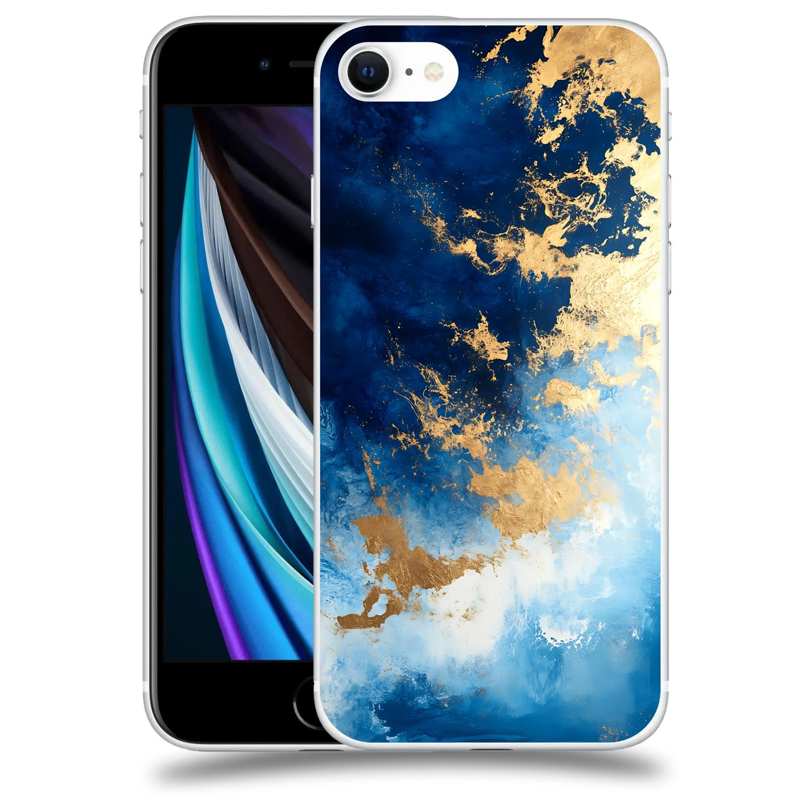 ACOVER Kryt na mobil Apple iPhone SE 2020 - Royal Blue II