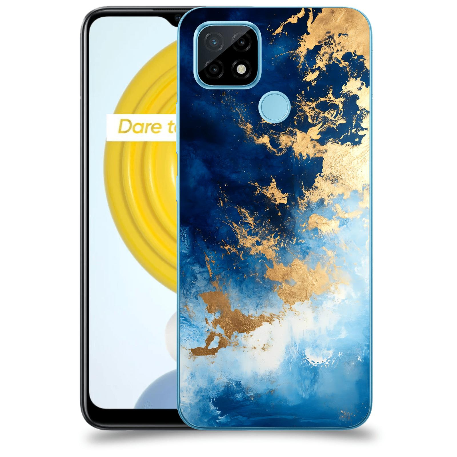 ACOVER Kryt na mobil Realme C21 - Royal Blue II