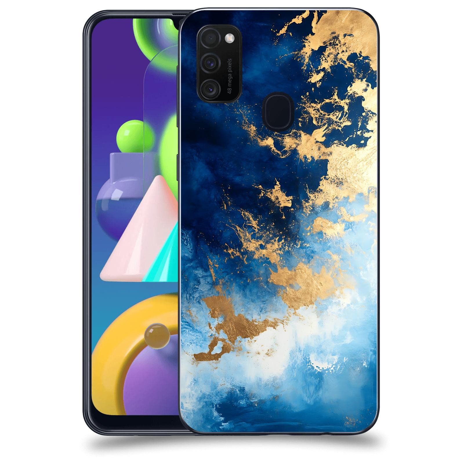 ACOVER Kryt na mobil Samsung Galaxy M21 M215F - Royal Blue II
