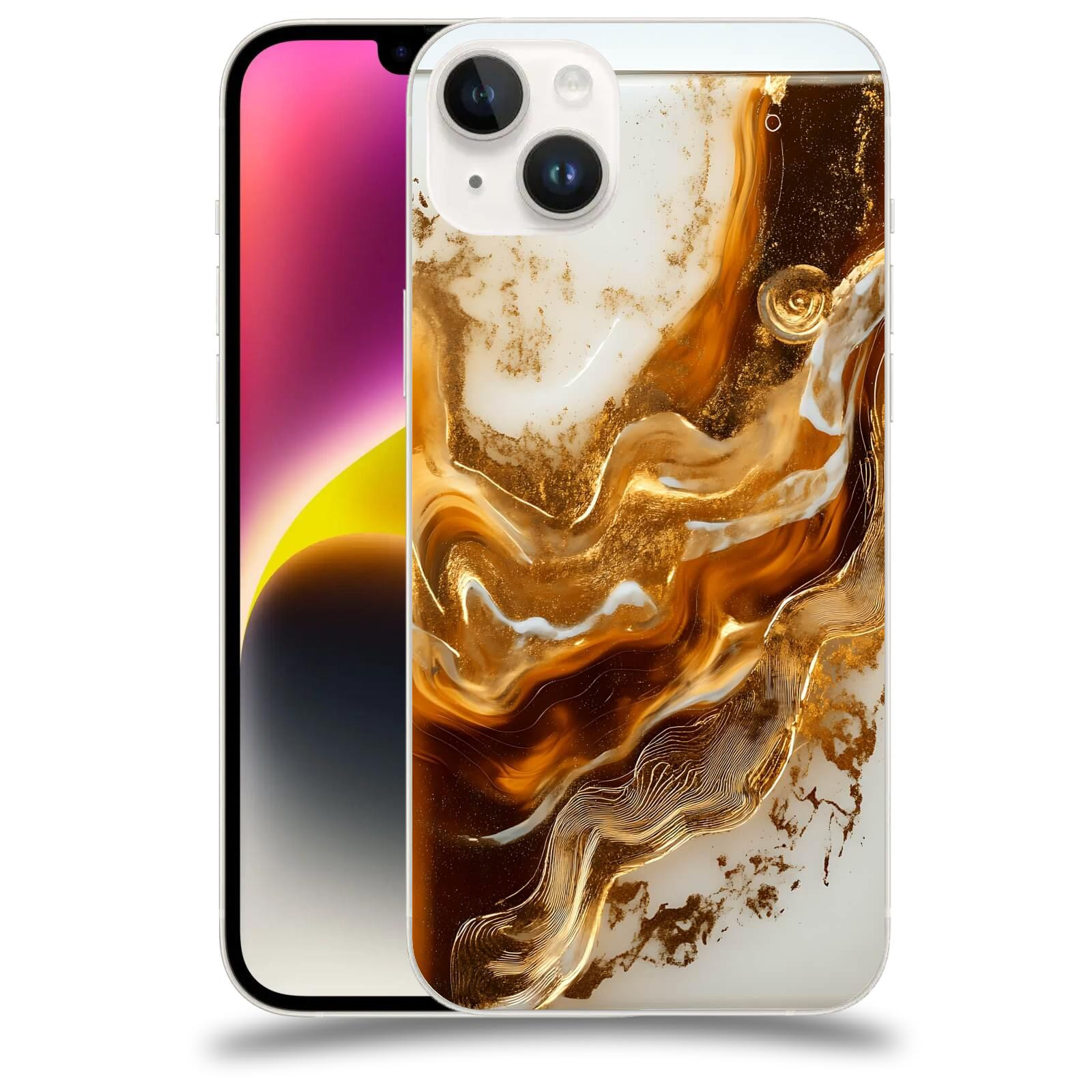 ACOVER Kryt na mobil Apple iPhone 14 Plus - Amber I