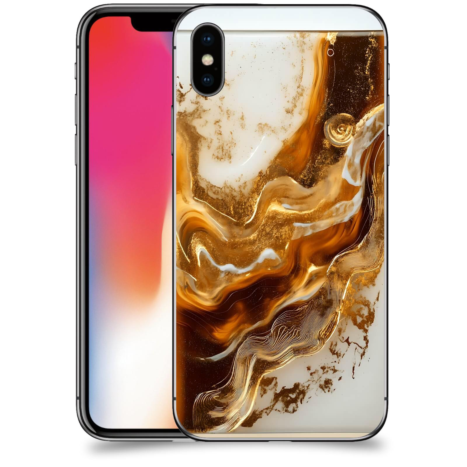 ACOVER Kryt na mobil Apple iPhone X/XS - Amber I