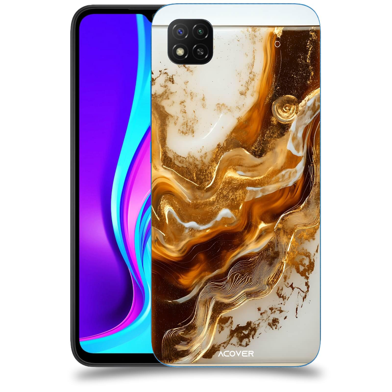 ACOVER Kryt na mobil Xiaomi Redmi 9C - Amber I