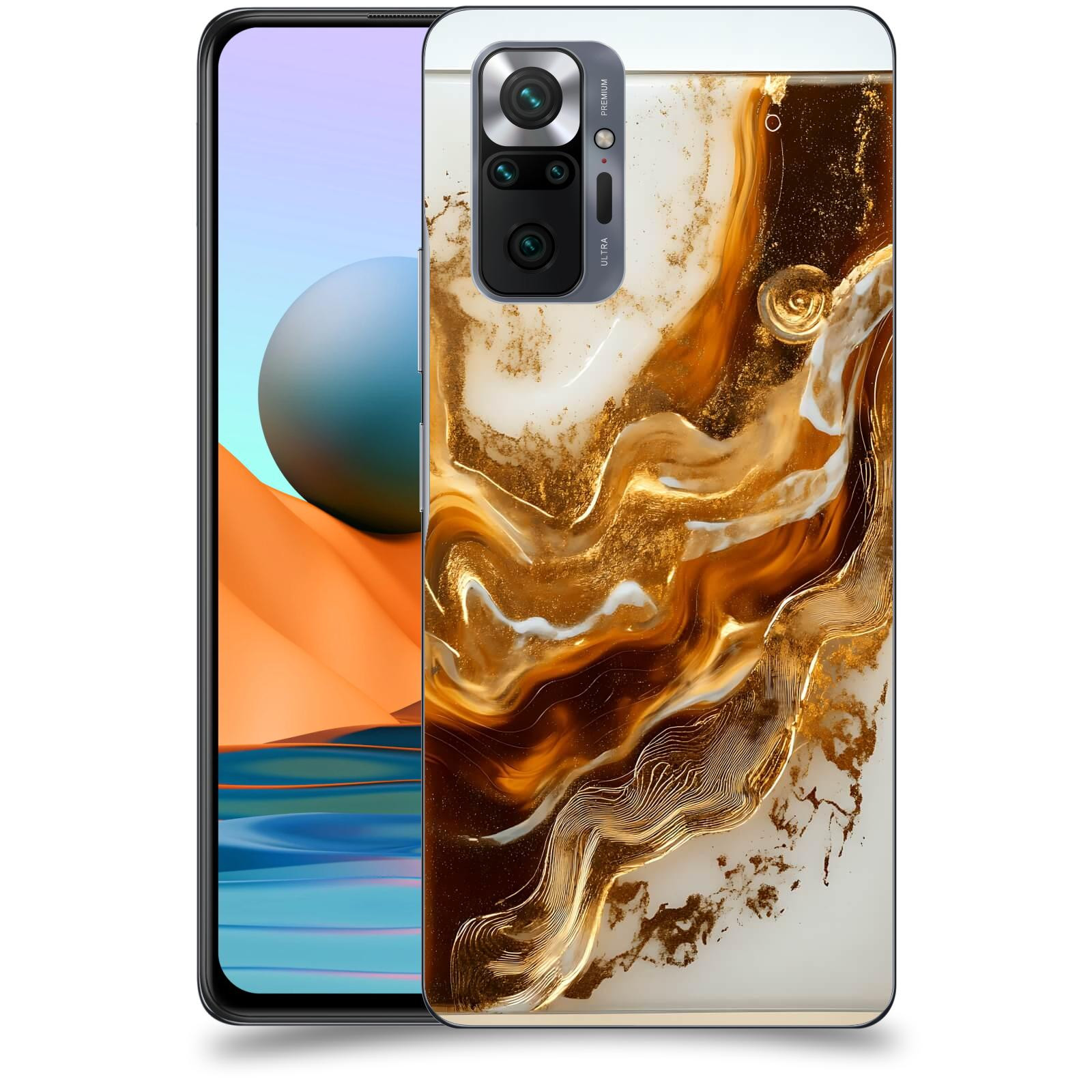 ACOVER Kryt na mobil Xiaomi Redmi Note 10 Pro - Amber I