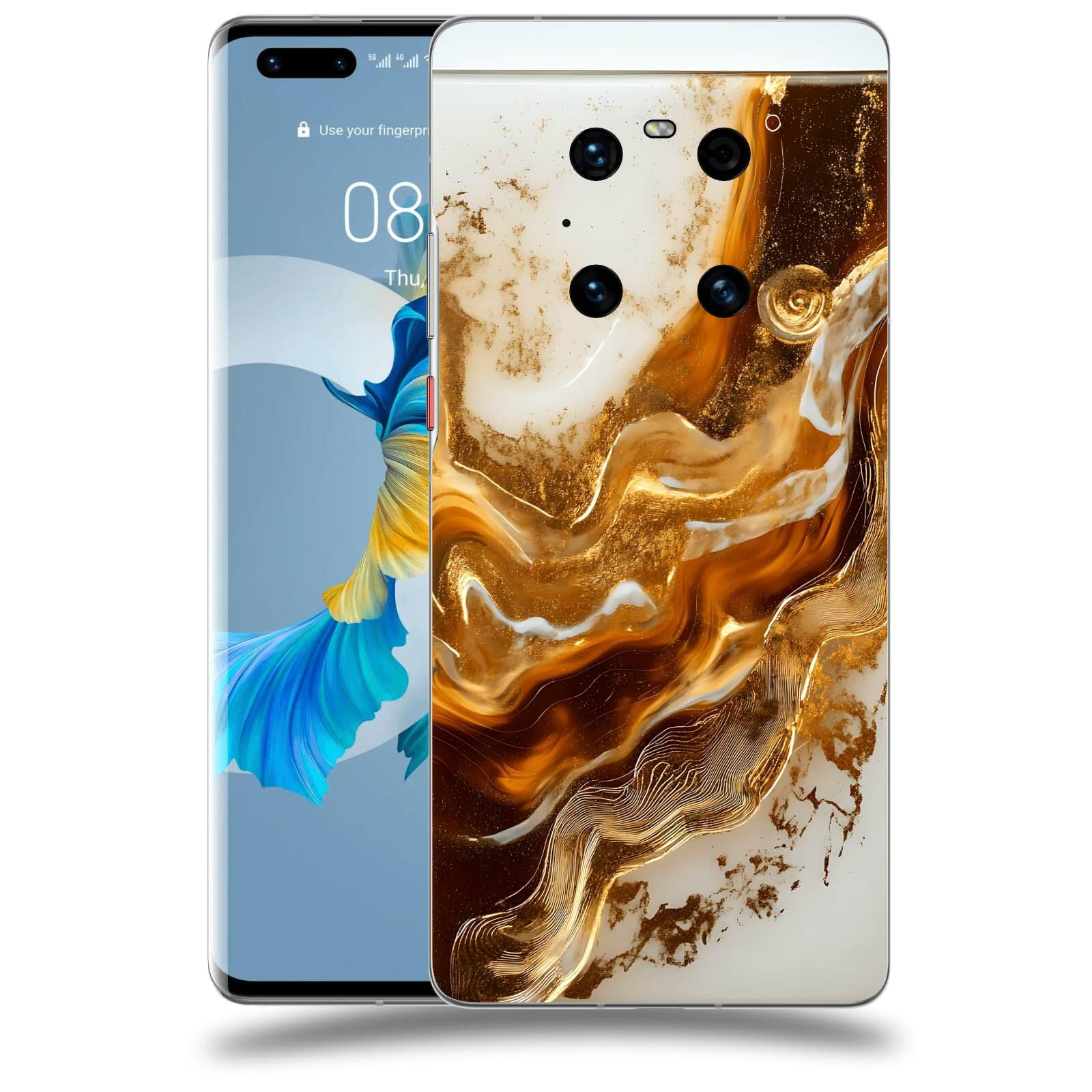 ACOVER Kryt na mobil Huawei Mate 40 Pro - Amber I